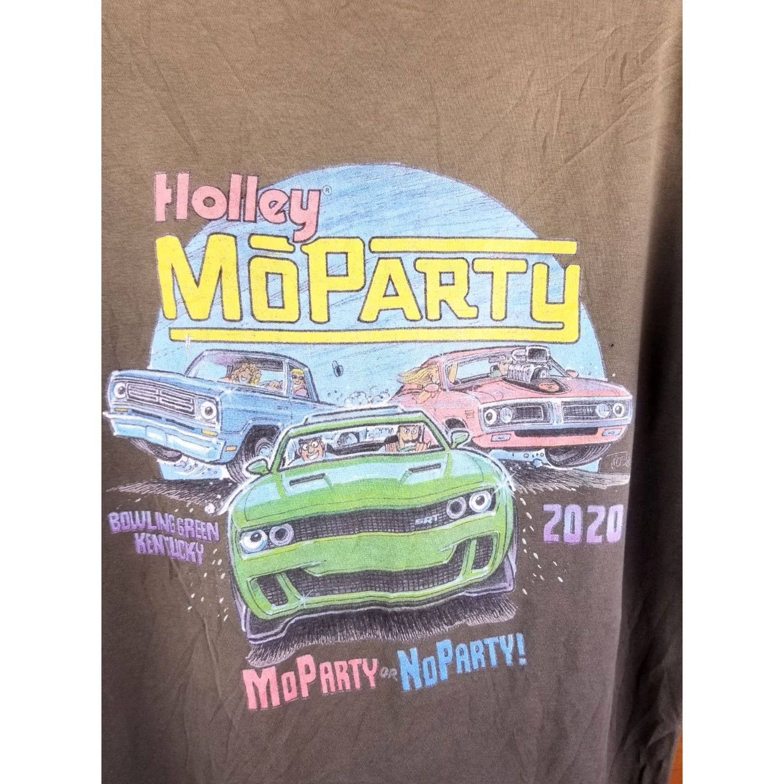 Vintage VINTAGE HOLLEY MOPARTY GRADIENT SUN FADED BOXY T-SHIRT XLARGE Men Size US XL / EU 56 / 4 - 8 Thumbnail