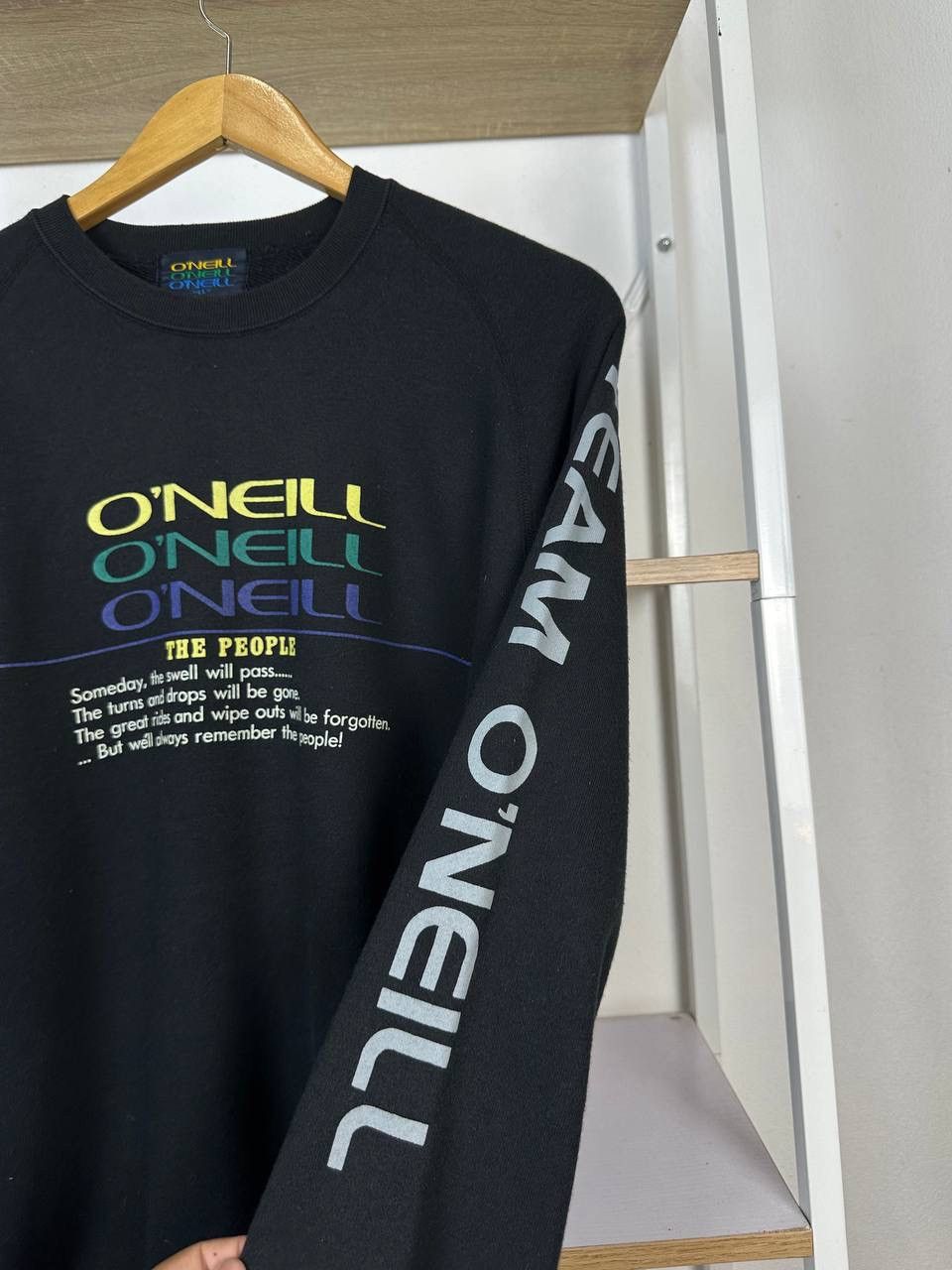 O'Neill × Vintage RARE VINTAGE O’NEILL SWEATSHIRT Size US L / EU 52-54 / 3 - 5 Thumbnail
