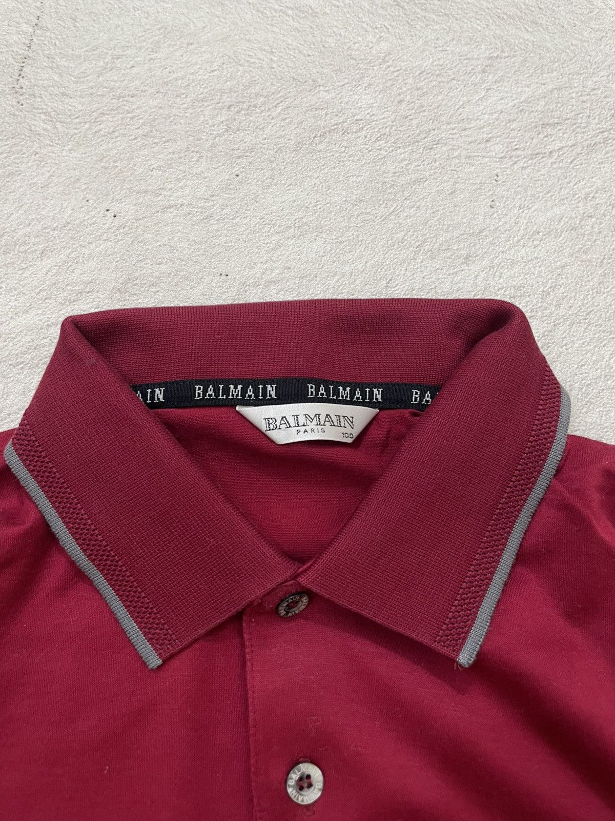 Balmain 2000s Balmain Vintage Long Polo Shirt Hysteric y’s Ifsix Size US M / EU 48-50 / 2 - 5 Thumbnail