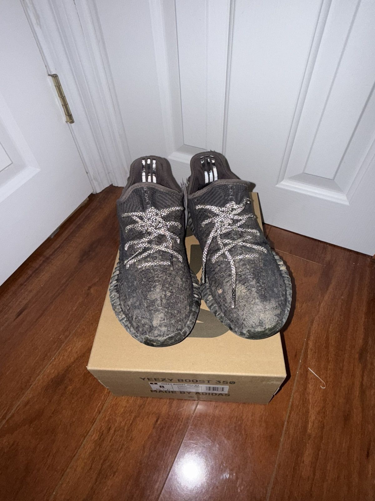 Yeezy Adidas Yeezy Boost 350 V2 "Black Non-Reflective" (FU9006) Size US 8 / EU 41 - 9 Thumbnail