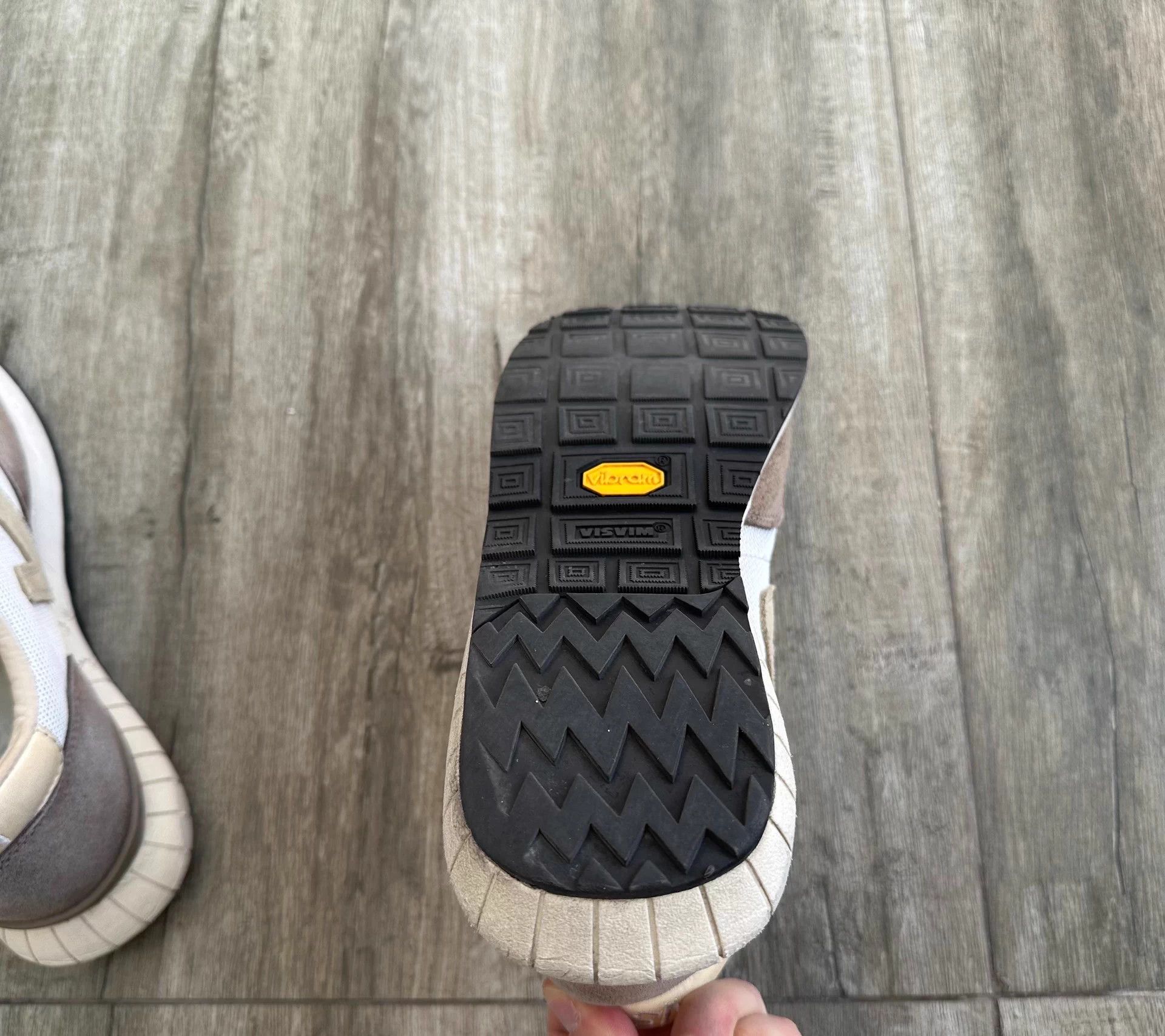 Visvim VISVIM TRAINER used US11 small suede & cowhide mesh no acc Size US 11 / EU 44 - 6 Thumbnail