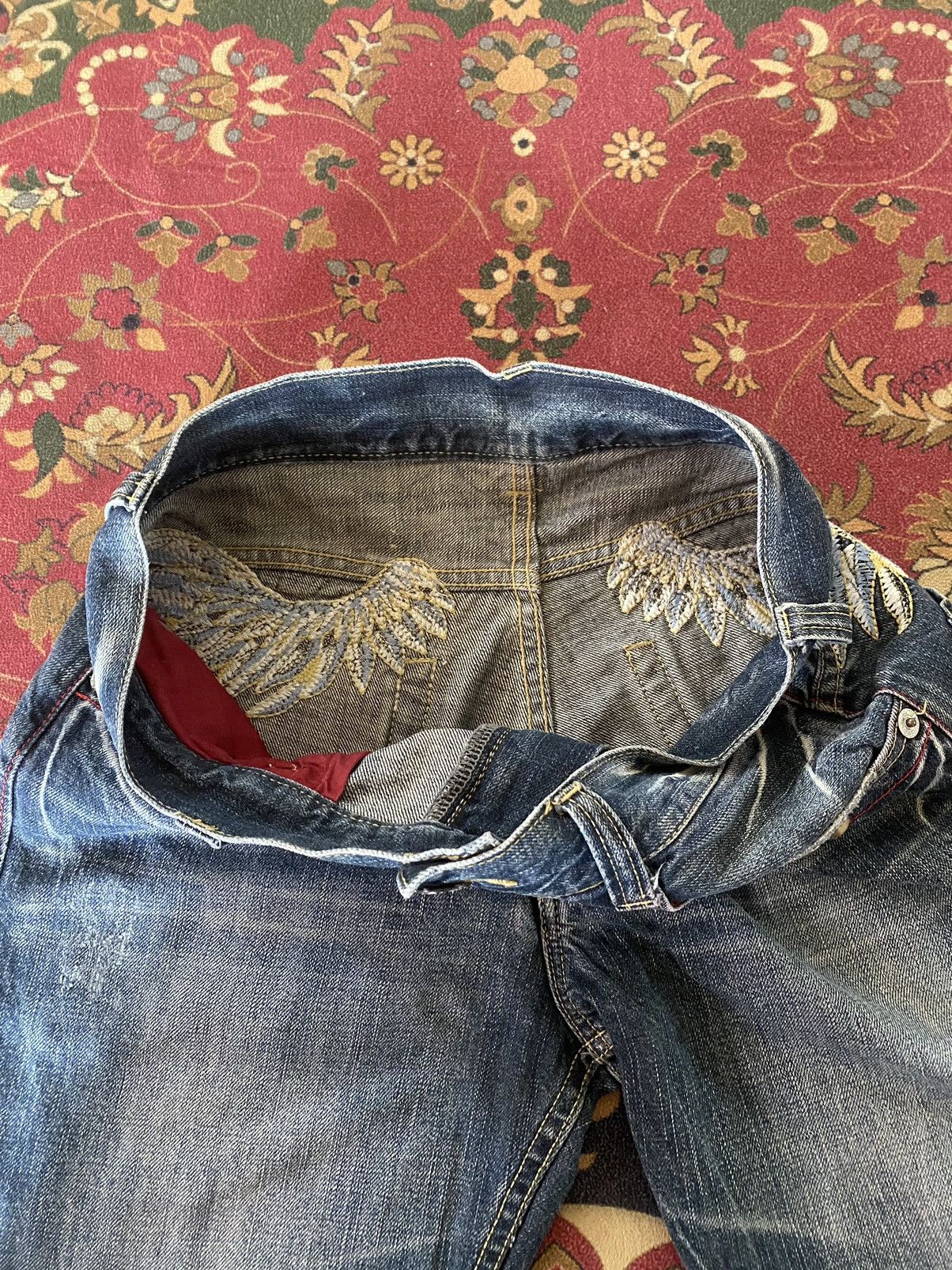 Other 🔥Flared🔥Vintage Japanese Brand Flared RedPepper Wing style Size US 31 - 11 Thumbnail