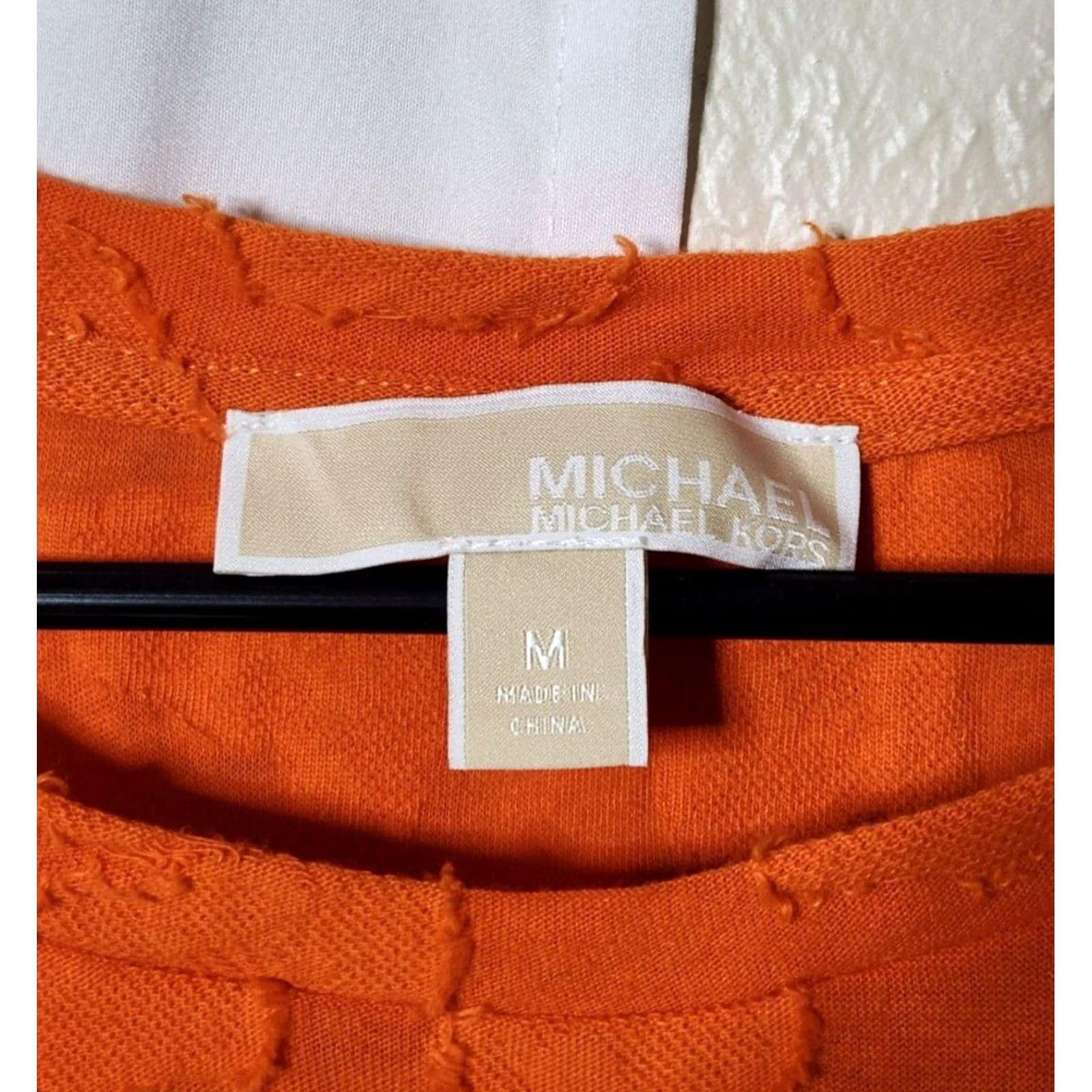 Michael Kors Michael Kors Womens Tank Top Sleeveless Orange Ruffle Shirt M Size Size M / US 6-8 / IT 42-44 - 6 Thumbnail