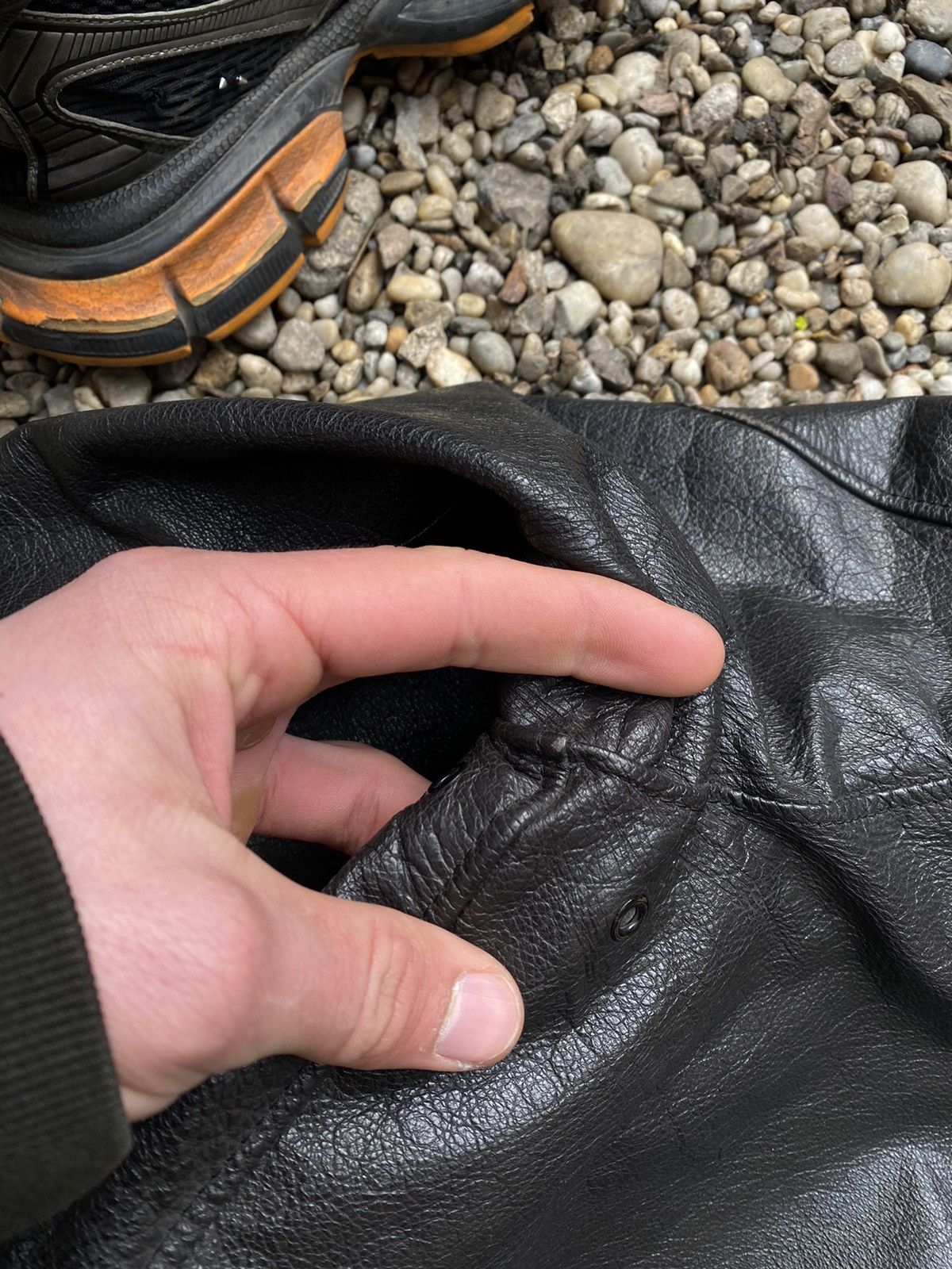 Vintage Vintage 50s Leather Flight Jacket Size US M / EU 48-50 / 2 - 16 Thumbnail