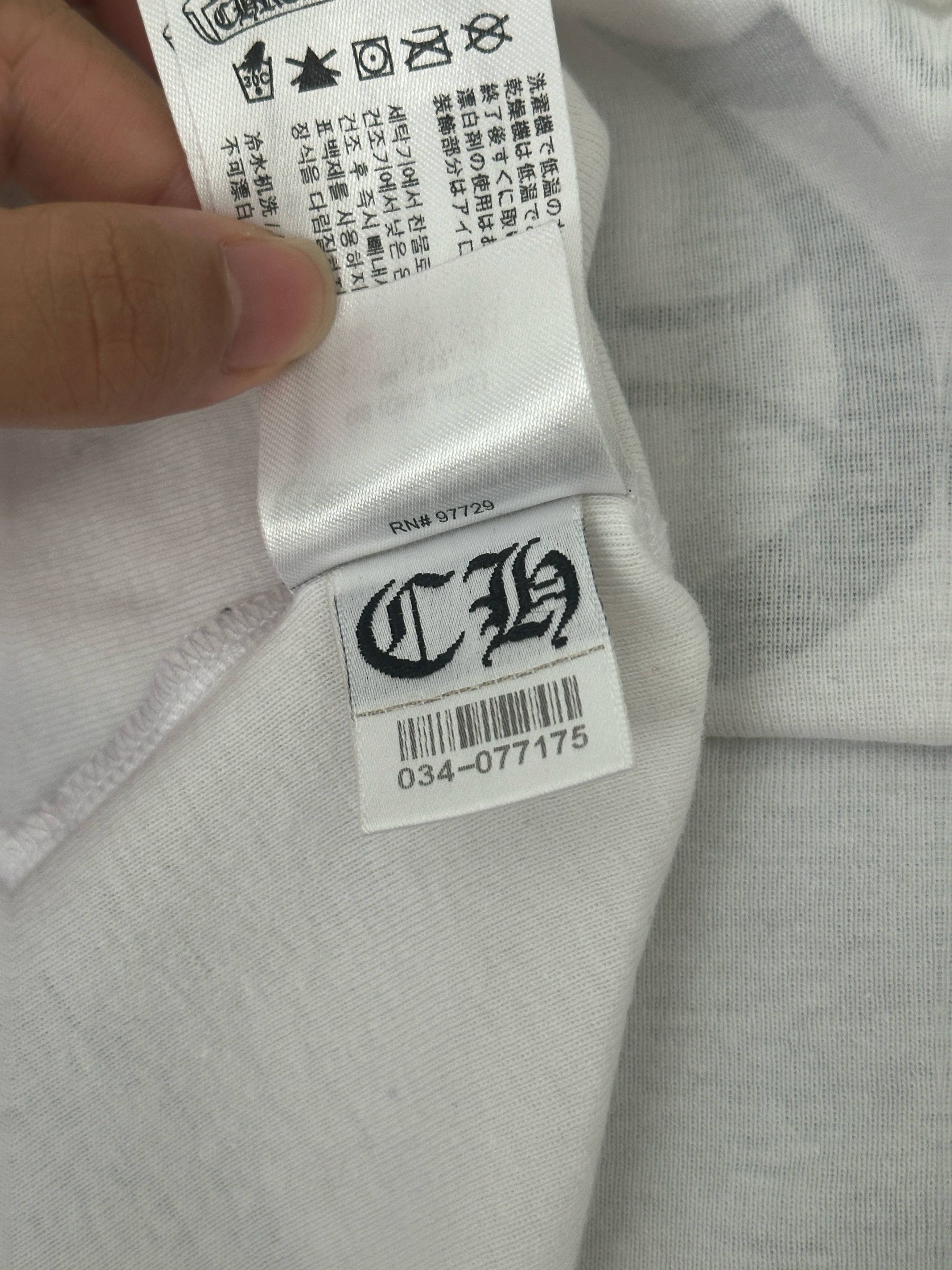 Chrome Hearts Chrome Hearts I Love NY Crop Top Tee Size ONE SIZE - 6 Thumbnail