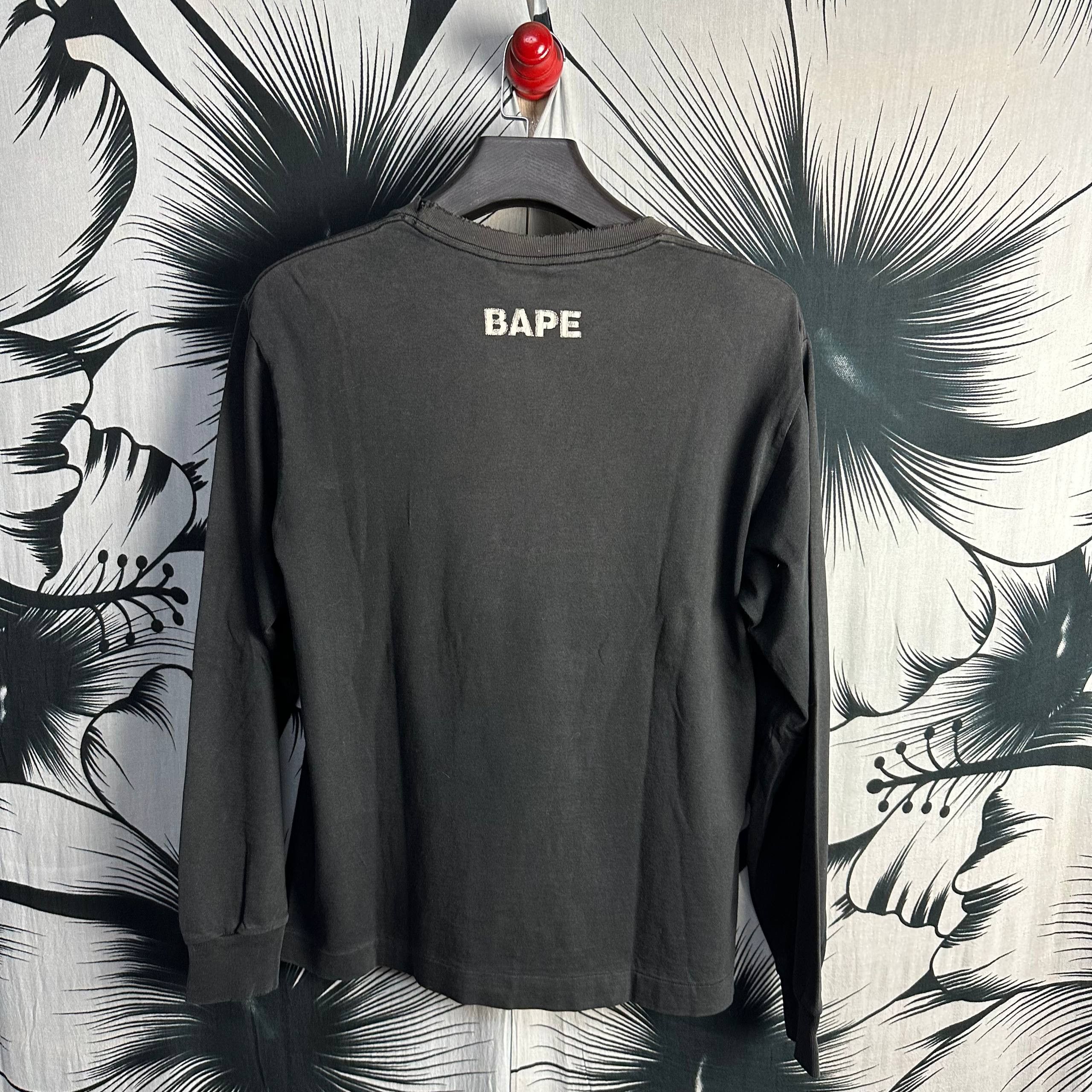 Bape OG Vintage A Bathing Ape X Run DMC Long Sleeve Size US M / EU 48-50 / 2 - 2 Thumbnail