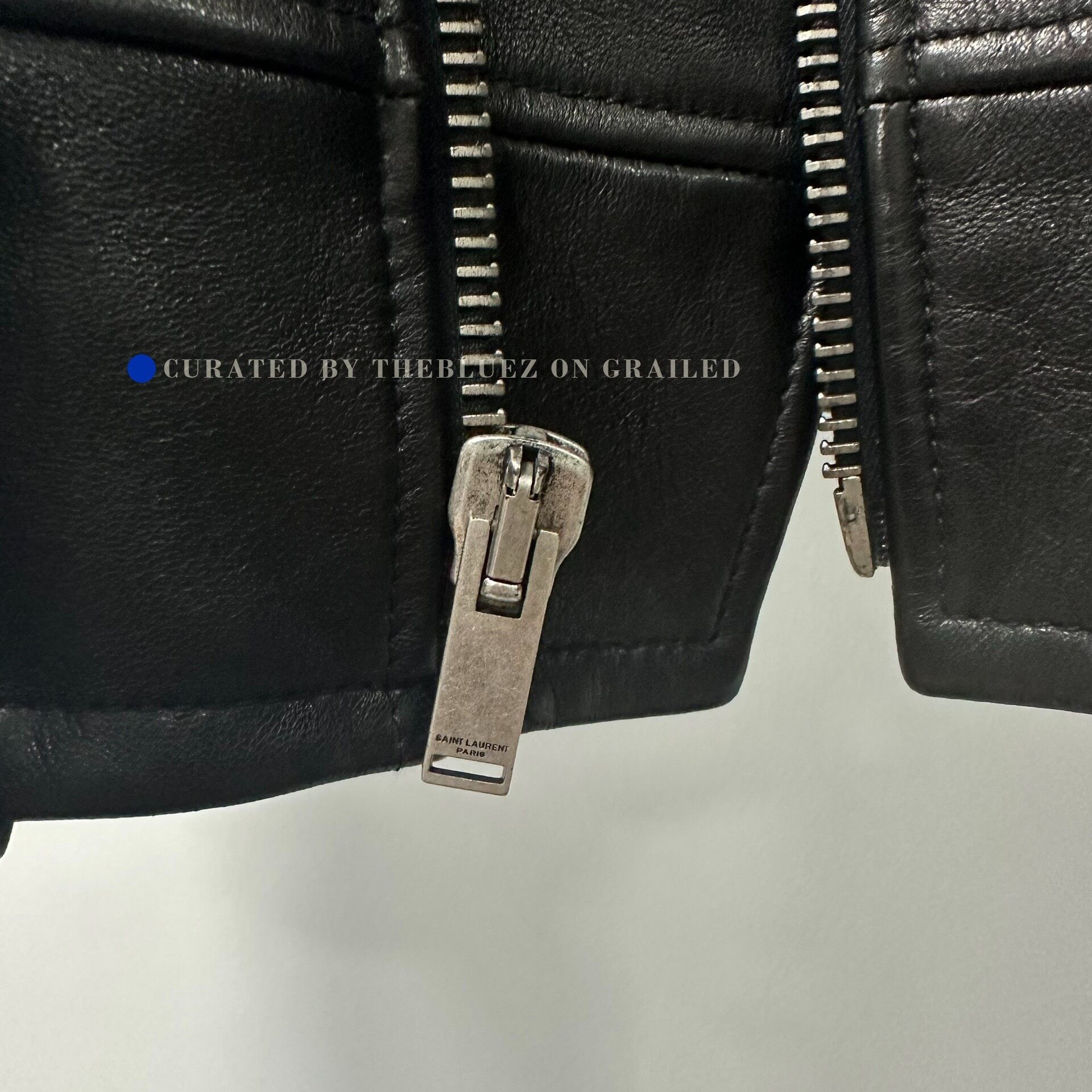 Saint Laurent Paris Saint Laurent L01 Leather Jacket Size US XL / EU 56 / 4 - 2 Thumbnail
