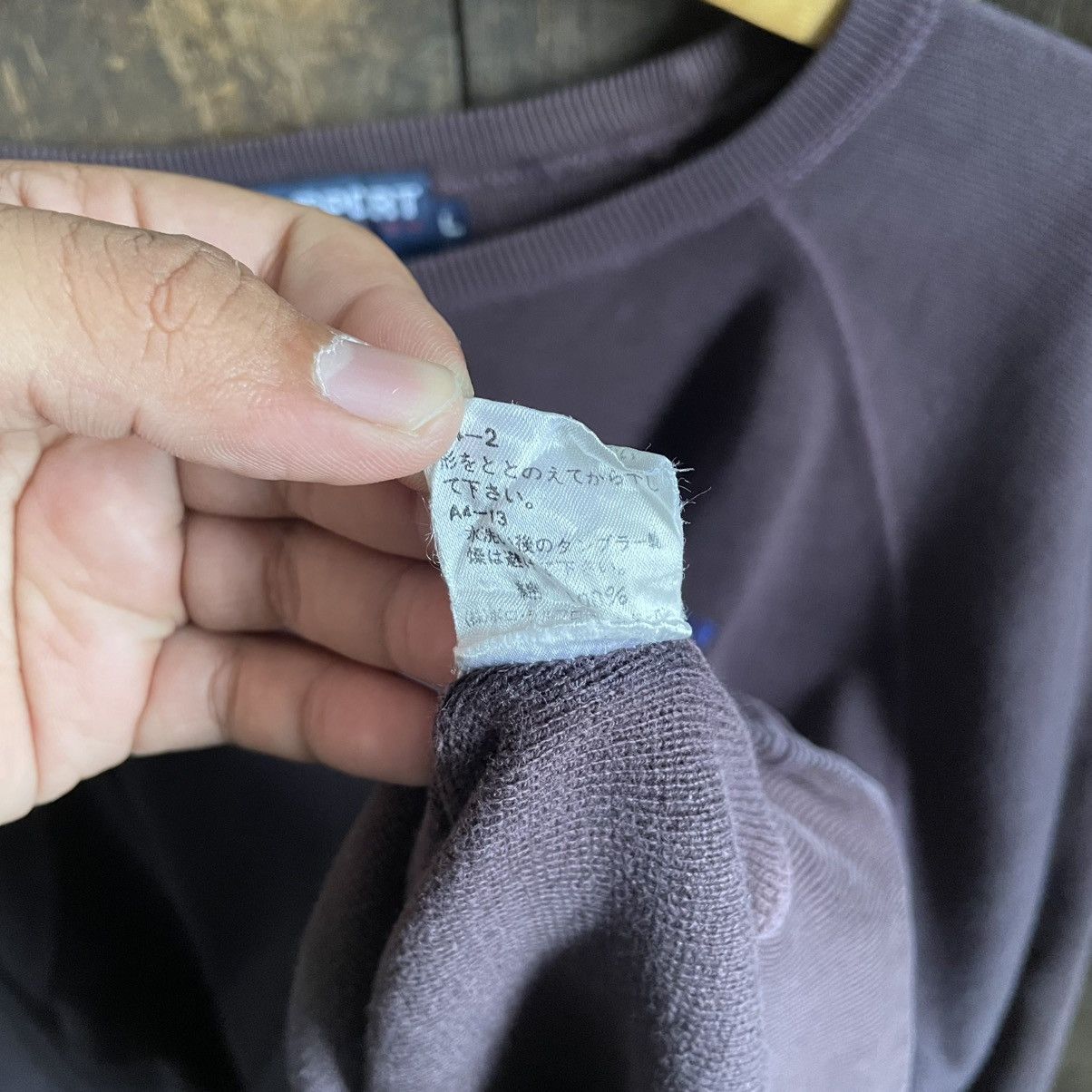 Ralph Lauren × Vintage Vintage Polo Sport Sunfaded Sweatshirt Size US L / EU 52-54 / 3 - 6 Thumbnail