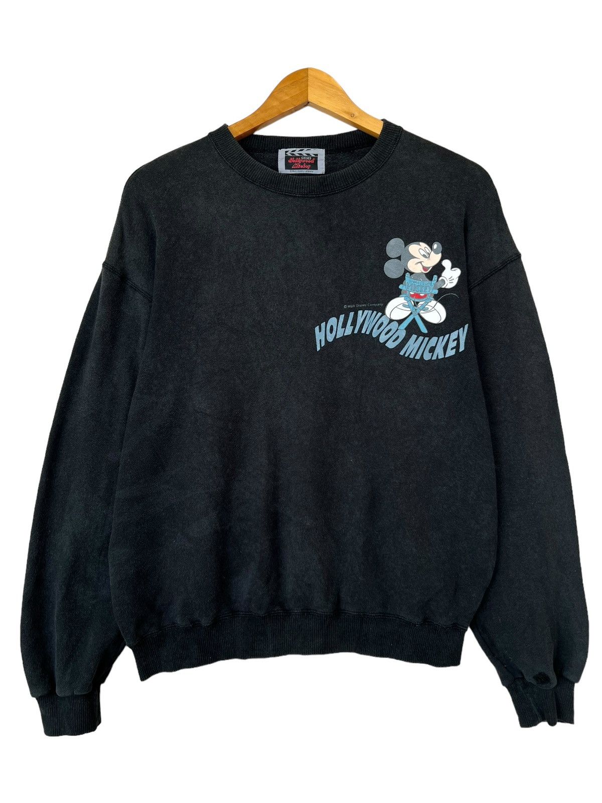 Disney × Japanese Brand × Vintage Vintage 90s Mickey Mouse Big Logo Baggy Boxy Sweatshirt Size US S / EU 44-46 / 1 - 2 Thumbnail