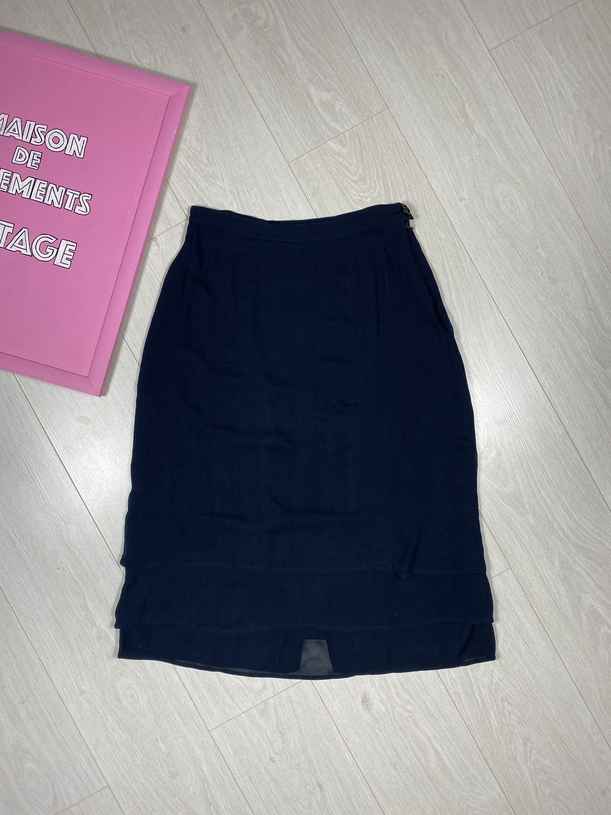 Aspesi × Vintage Aspesi Basic Ruffle Knee length Size 32" / US 10 / IT 46 - 2 Thumbnail
