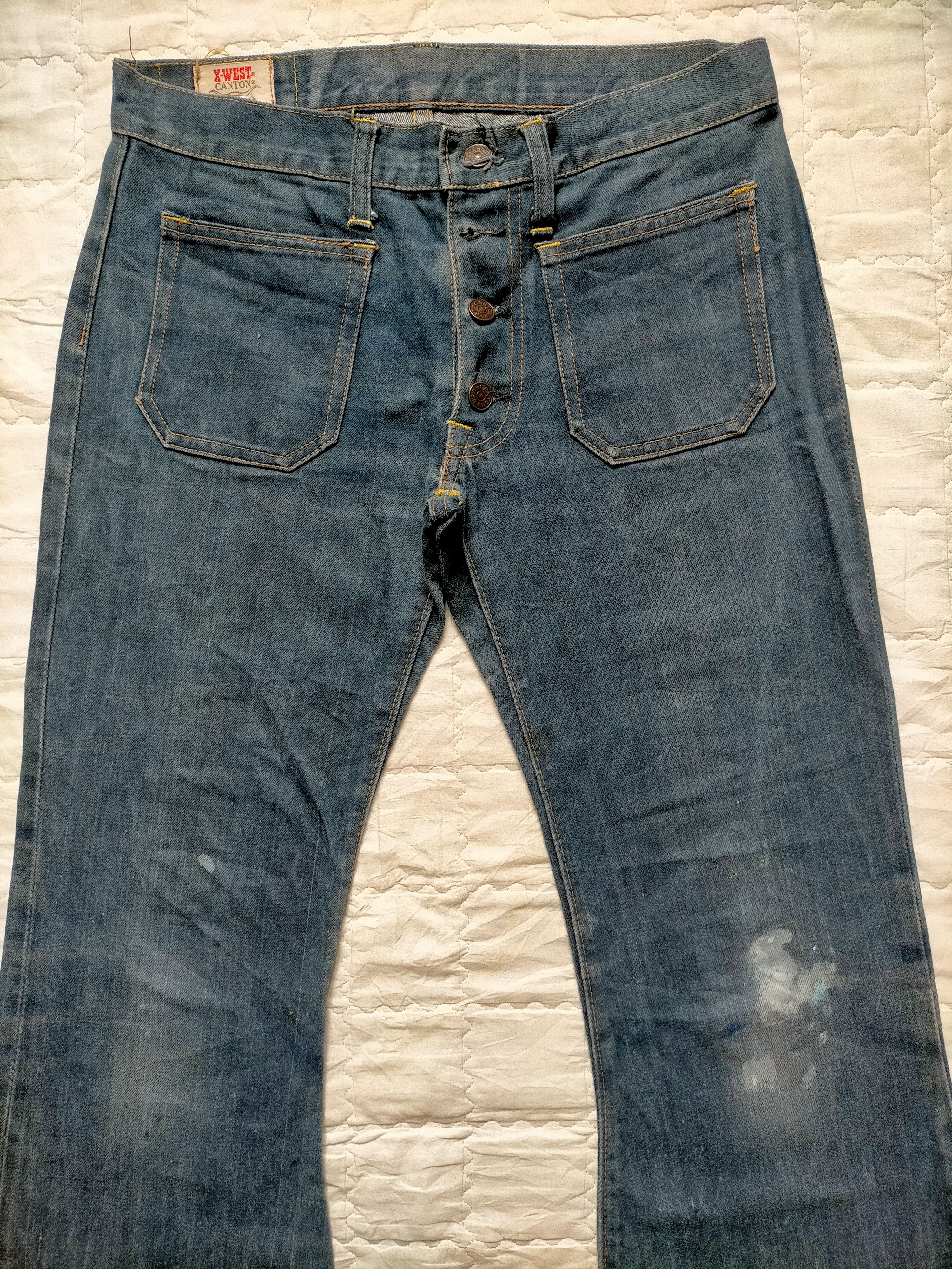 Le Grande Bleu (L.G.B.) Flare Jeans Canton X-West Bus bell bottom Denim Size US 30 / EU 46 - 5 Thumbnail