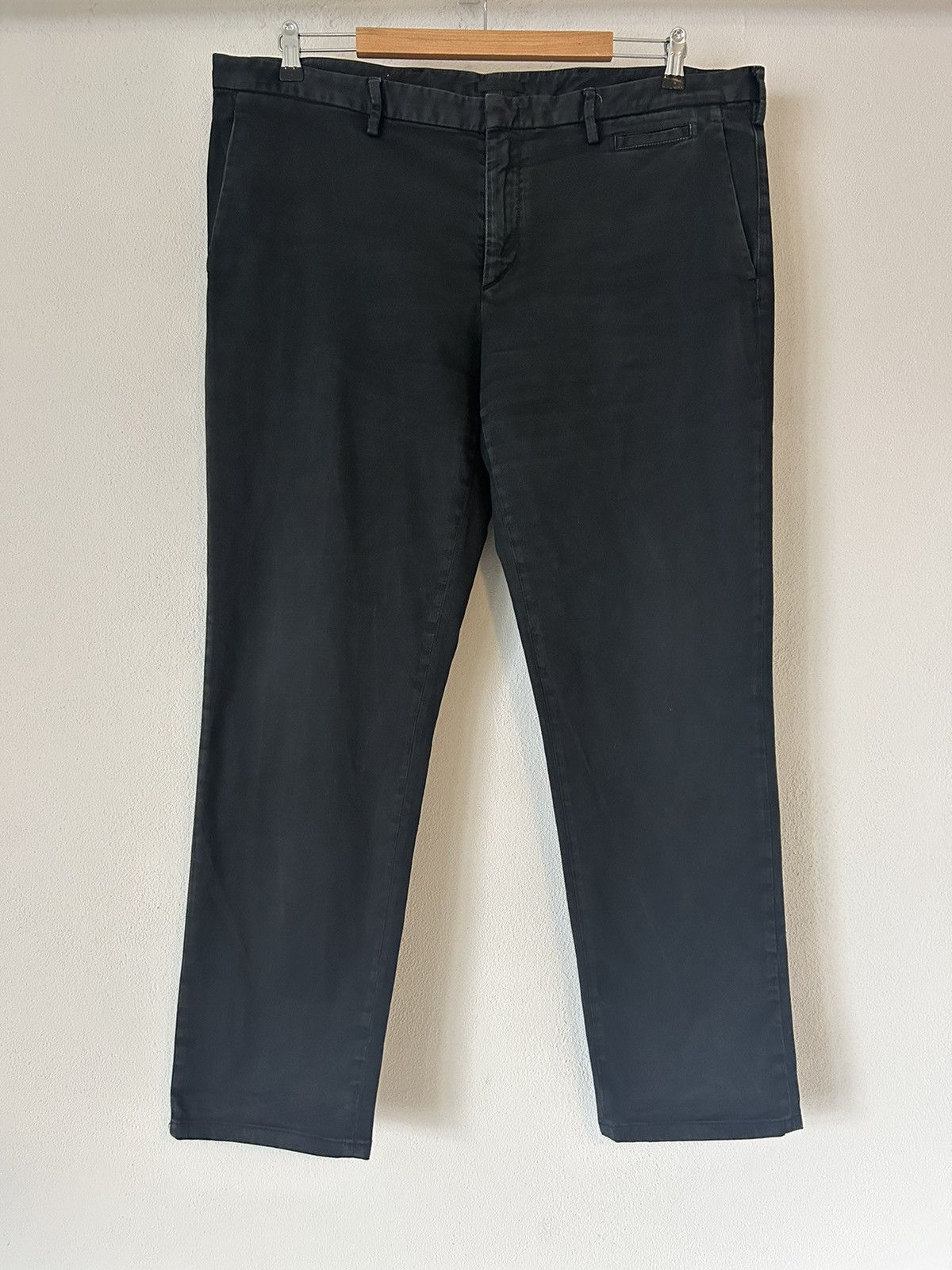 Prada Prada Black Cotton Blend Chinos - Size 58 Size US 40 / EU 56 - 1 Thumbnail