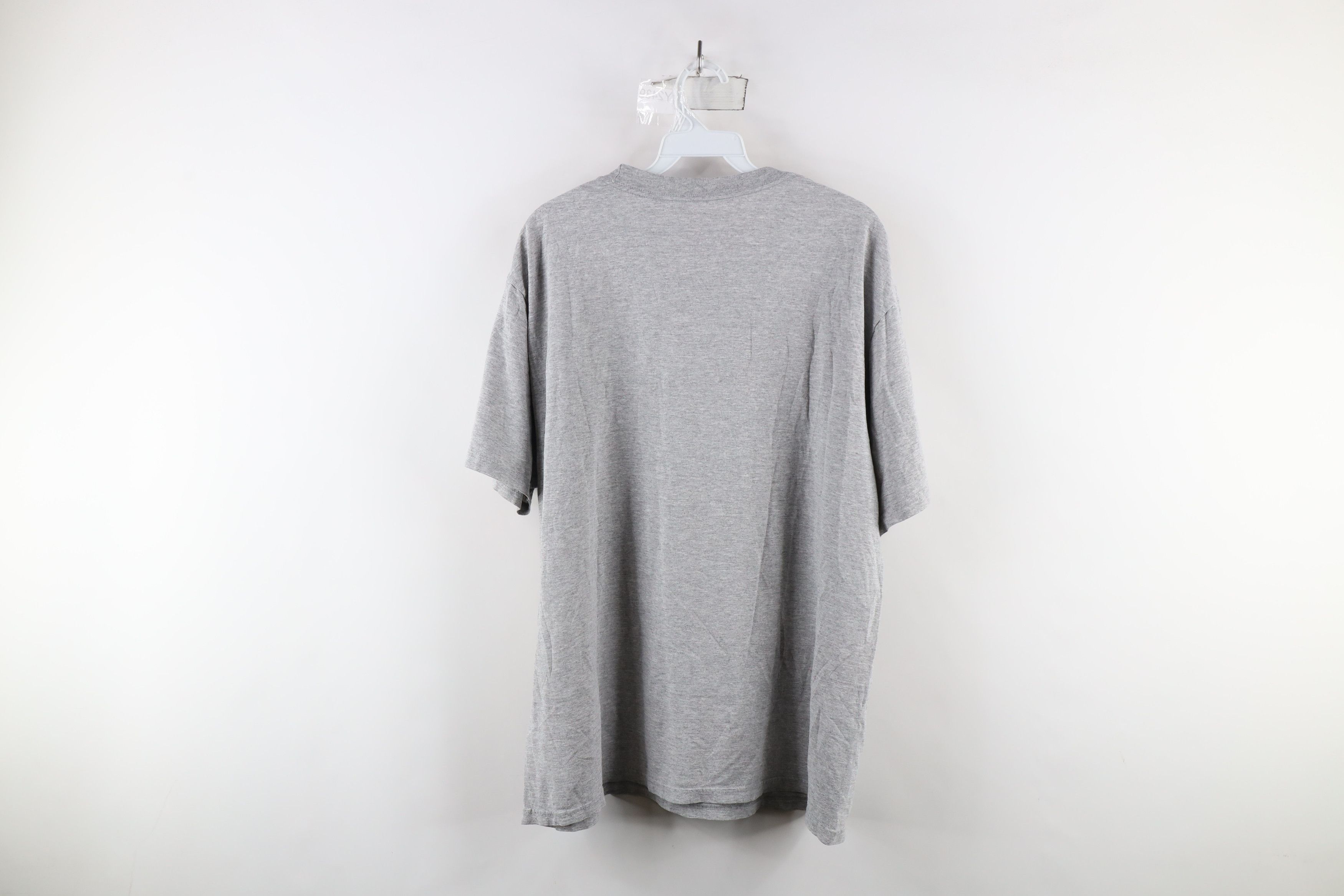 Adidas × Vintage Vintage Adidas University of Michigan Football T-Shirt Gray Size US XL / EU 56 / 4 - 9 Thumbnail