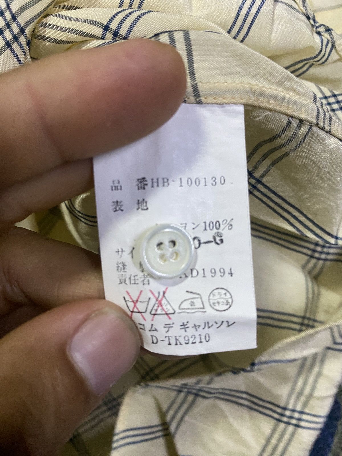 Comme des Garcons Homme Vintage 1994 Comme Des Garcons Shirt Size US XL / EU 56 / 4 - 3 Thumbnail