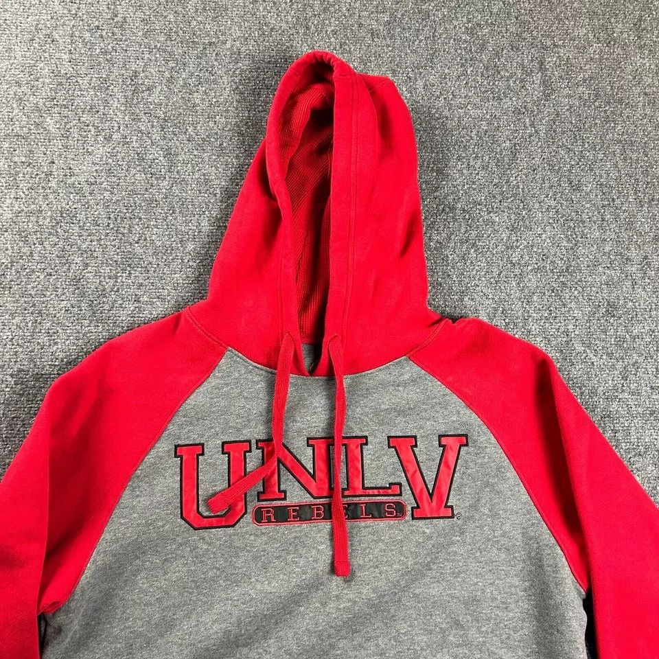 Other UNLY Rebels Hoodie Mens Small Red Gray Pullover Campus Drive Size US S / EU 44-46 / 1 - 2 Thumbnail