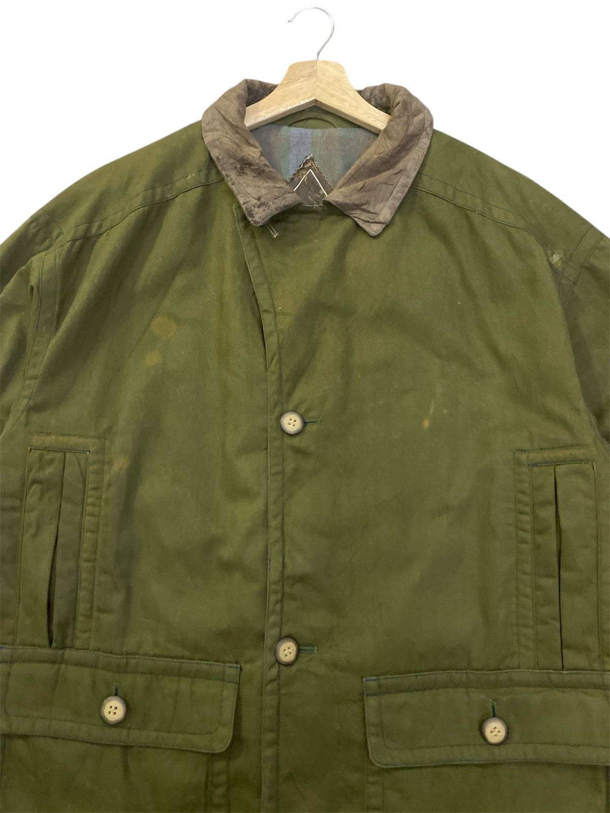 Japanese Brand × Vintage Vintage Japanese Brand Simple Life Herringbone Jacket Size US L / EU 52-54 / 3 - 4 Thumbnail