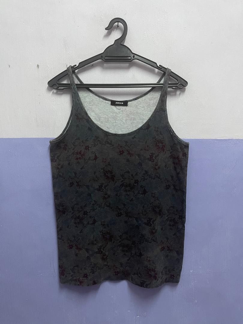 Zucca Issey Miyake by Zucca Flower Tank Top Size US M / EU 48-50 / 2 - 2 Thumbnail