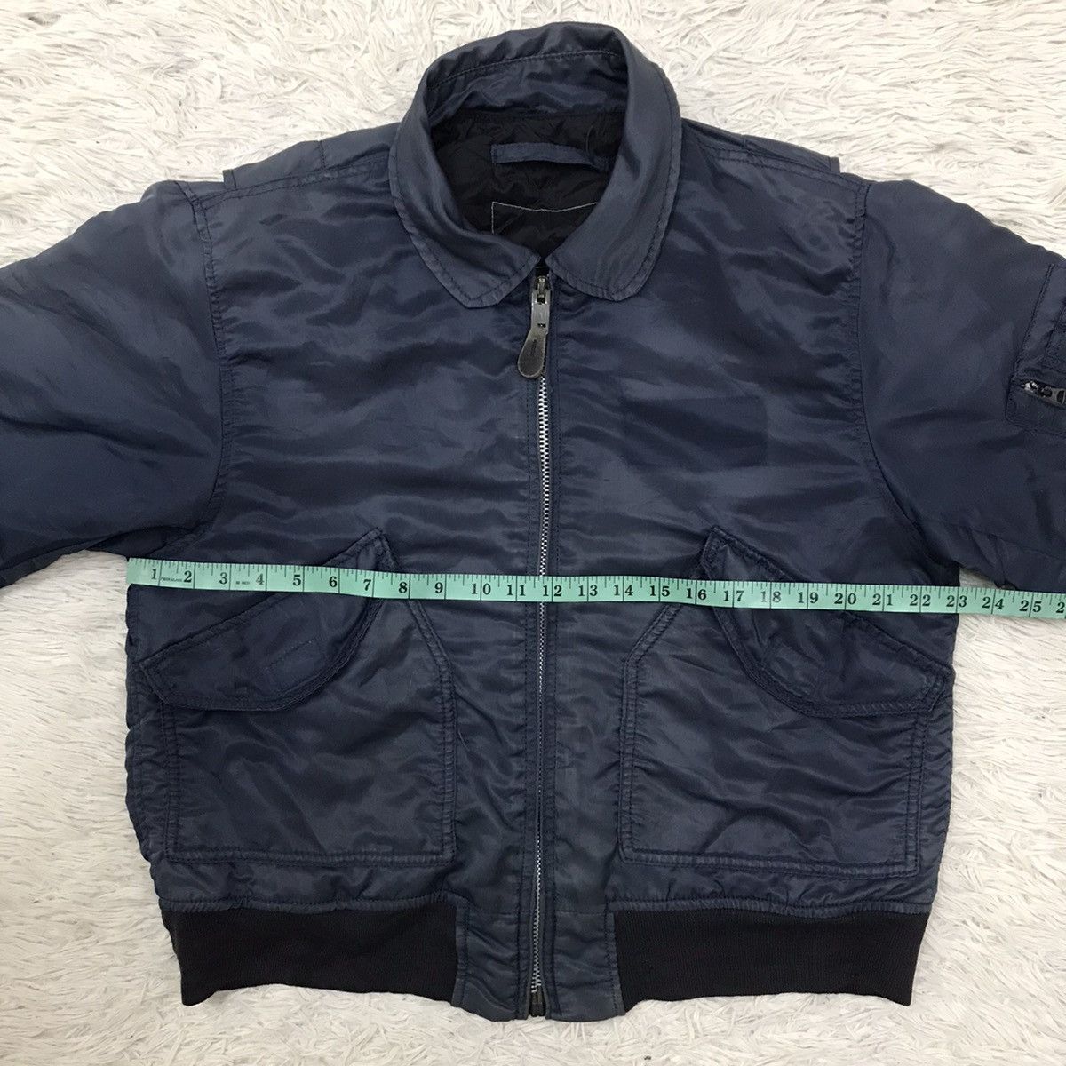 Vintage Sun Faded 🔥Vintage Ideal Zipper Bomber Jacket Size US M / EU 48-50 / 2 - 16 Thumbnail