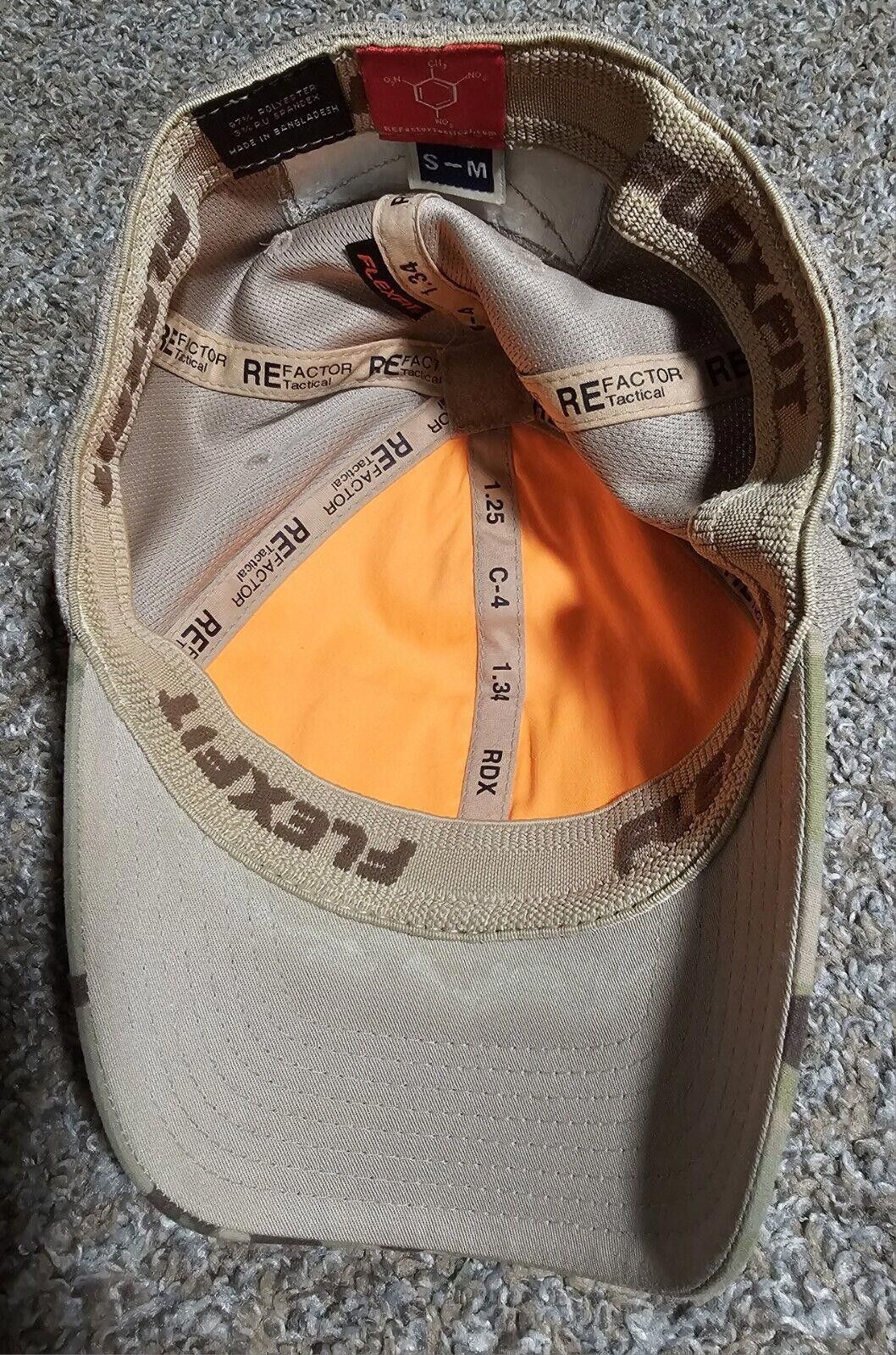 Designer refactor tactical patch blast hat S/M fit YUPOONG Tan CAMO Size ONE SIZE - 8 Thumbnail