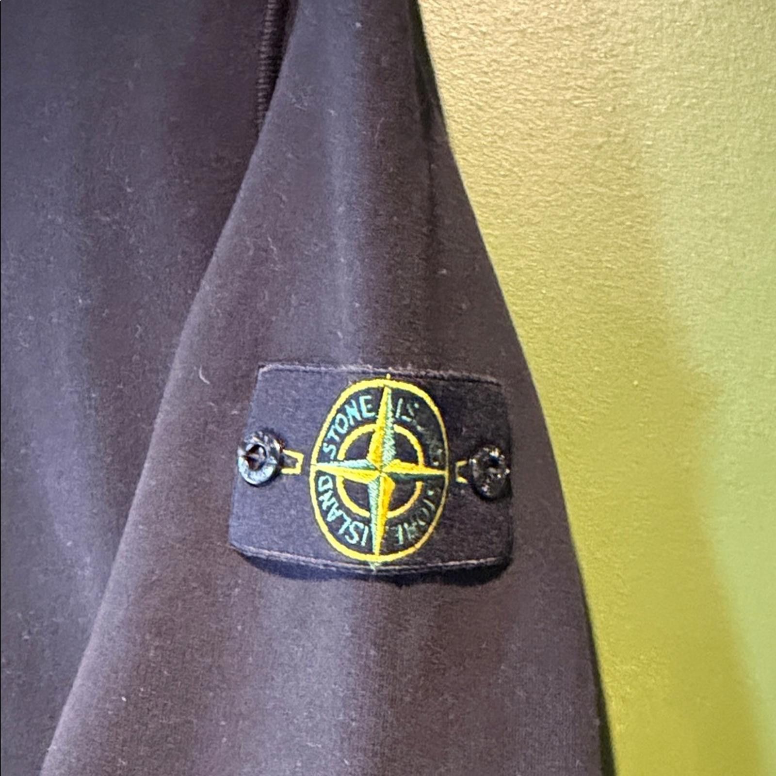 Stone Island Stone Island Men's Black Hoodie Size US L / EU 52-54 / 3 - 3 Thumbnail