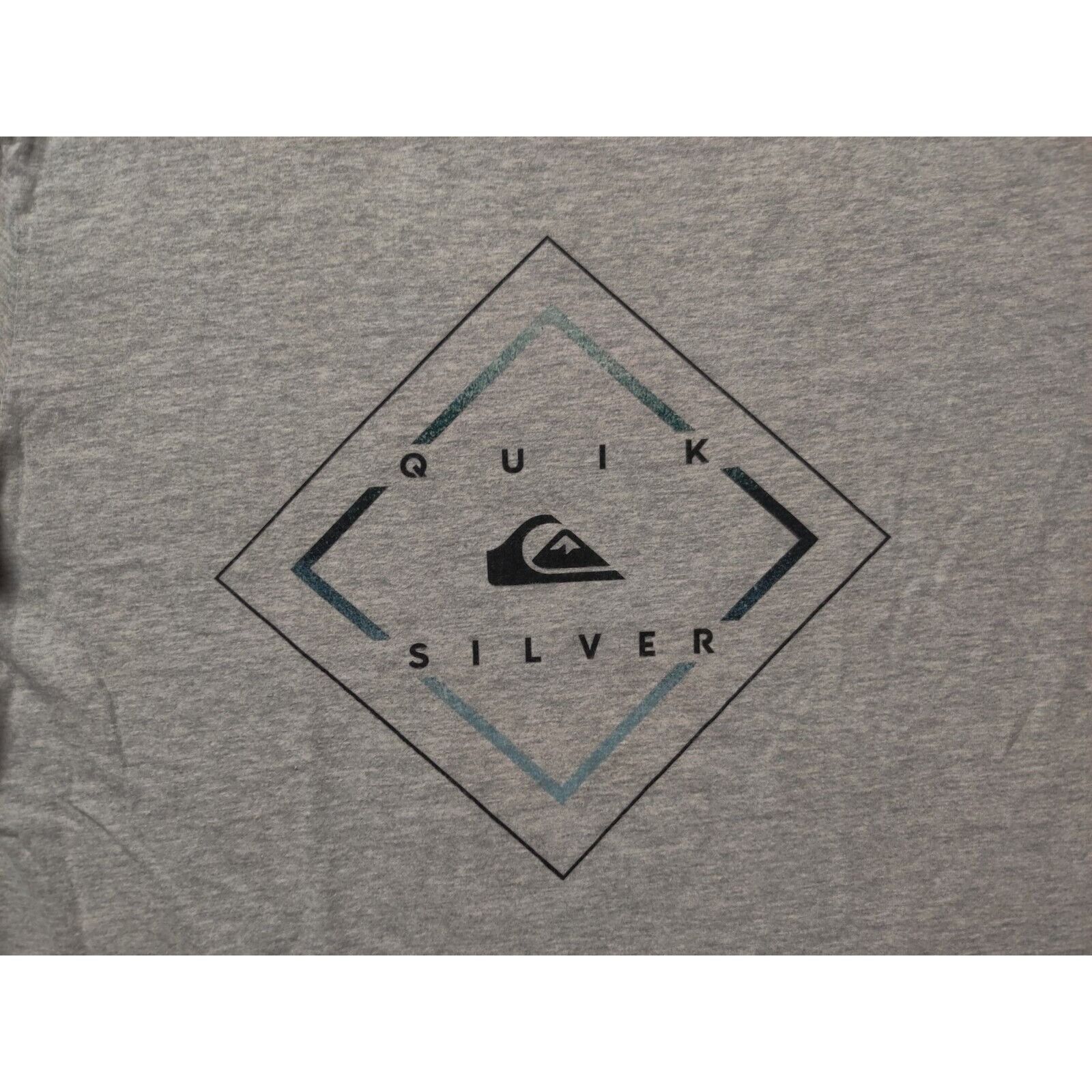 Quiksilver Quiksilver Shirt Adult Mens Large Gray Modern Fit Spell Out Size US L / EU 52-54 / 3 - 2 Thumbnail