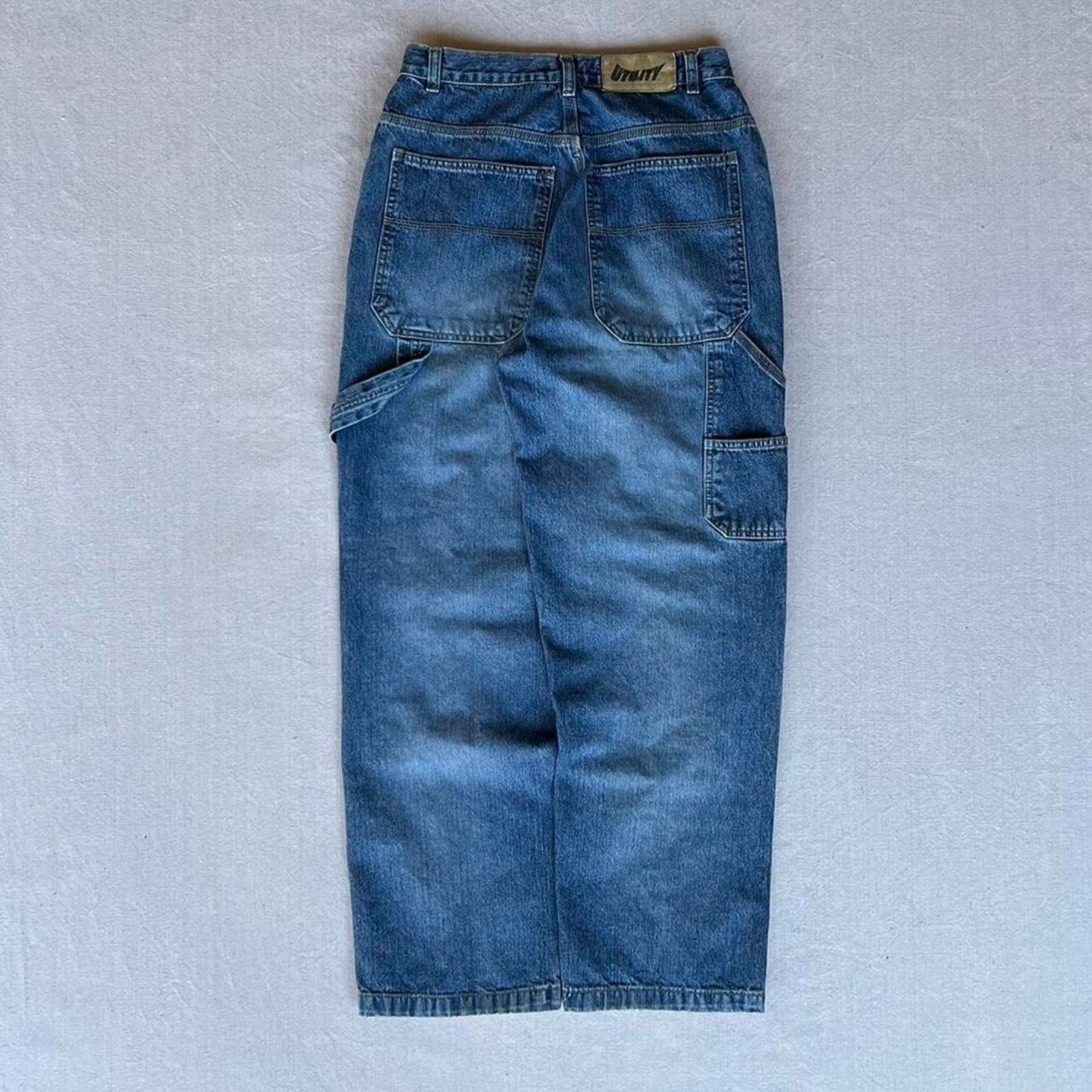 Other Vintage y2k baggy jeans loose fit Size US 29 - 1 Thumbnail