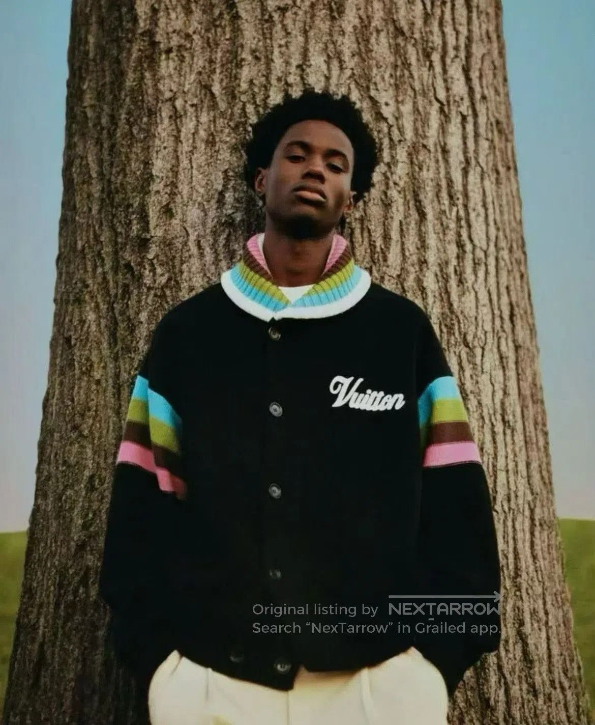 Louis Vuitton Louis Vuitton x Tyler Embroidered Wool Jacket. Size US S / EU 44-46 / 1 - 9 Thumbnail
