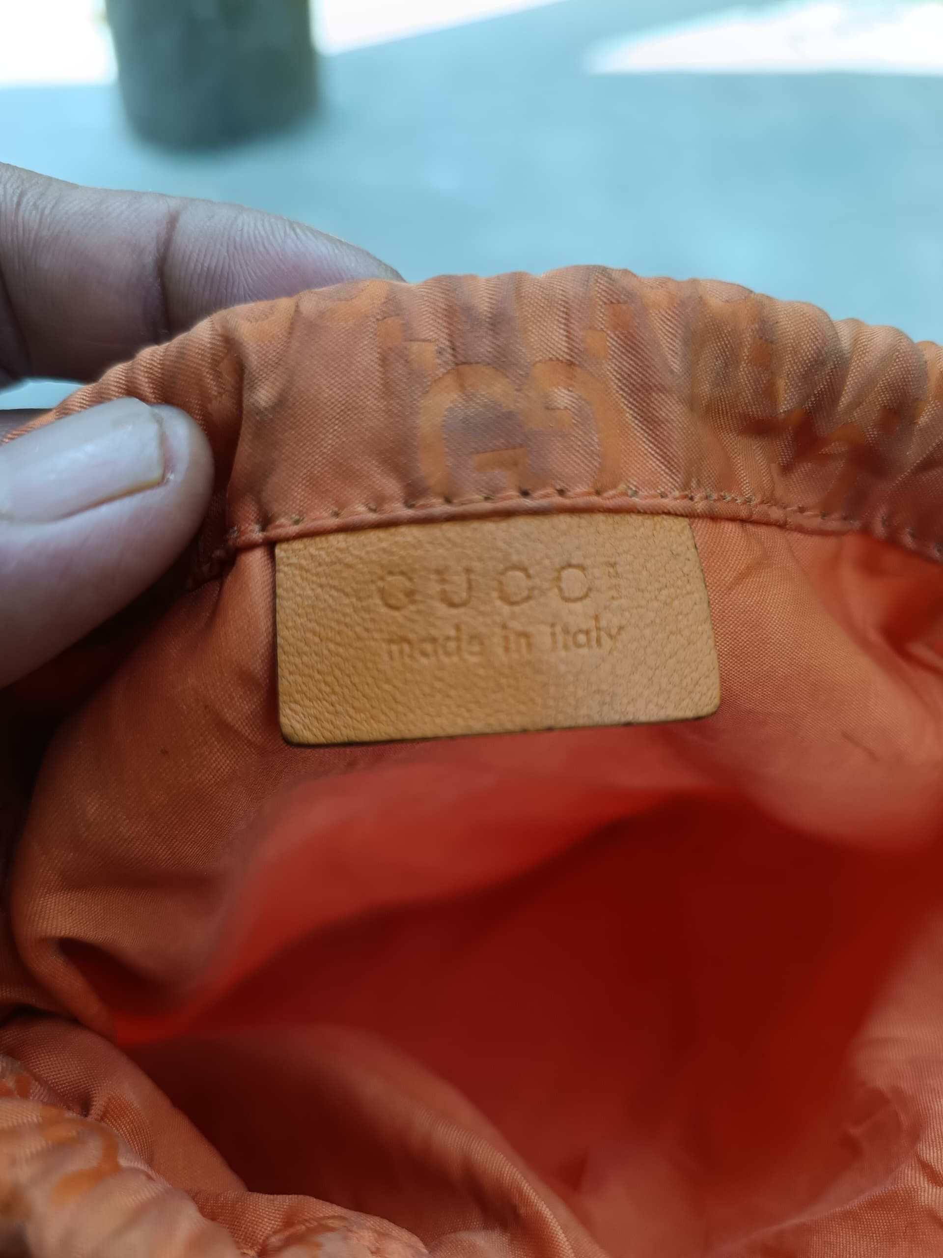 Gucci Vintage gucci drawstring monogram mini bag Size ONE SIZE - 2 Thumbnail