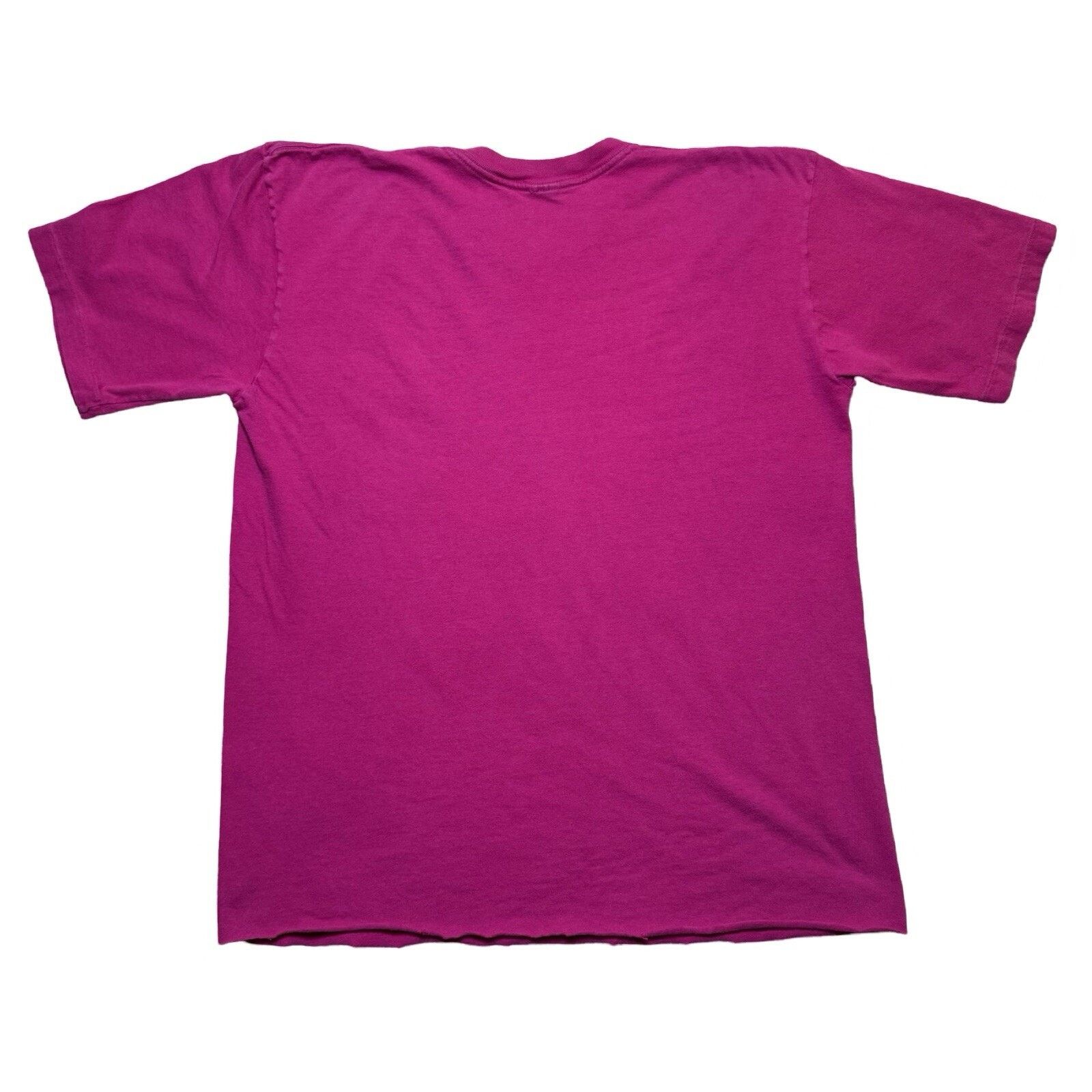 Vintage Vintage 80s Selvedge Pocket T Shirt Cropped Light Plum L Size US L / EU 52-54 / 3 - 6 Thumbnail