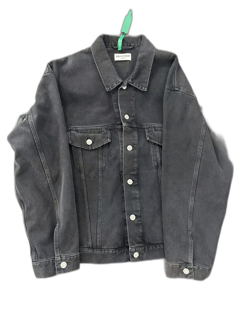 Balenciaga Balenciaga Black Denim Jacket Size S-2505 Size US S / EU 44-46 / 1 - 1 Thumbnail
