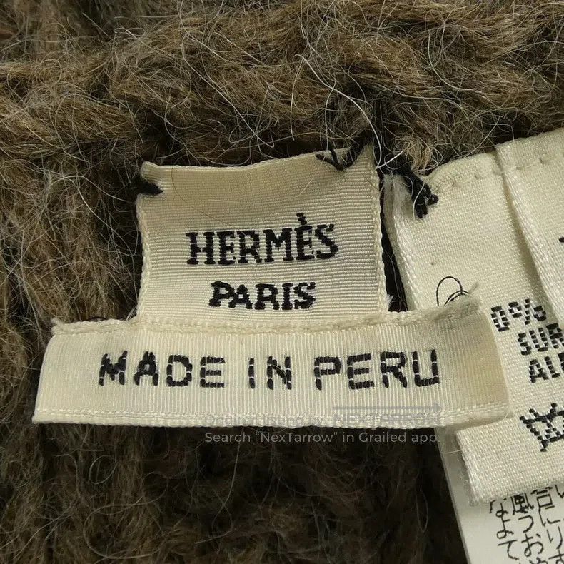 Hermes Hermes size TU Alpaca Wool Cloak Sleeve Knitwear Set Size M / US 6-8 / IT 42-44 - 8 Thumbnail