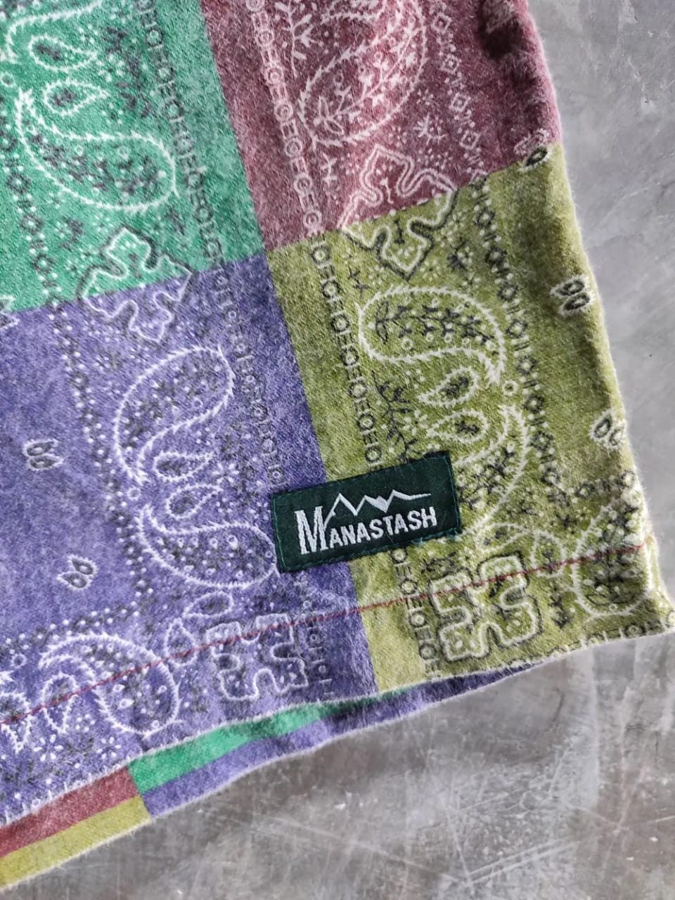 Manastash Manastash Multicolour Paisley Shortpants Size US 31 - 6 Thumbnail