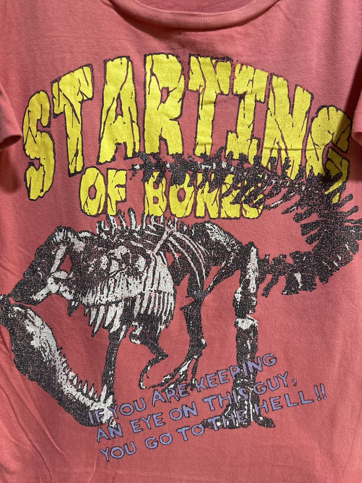 Japanese Brand × Seditionaries × Vintage Vintage RNA Punk Starting Of Bone Faded Tee Size US L / EU 52-54 / 3 - 2 Thumbnail