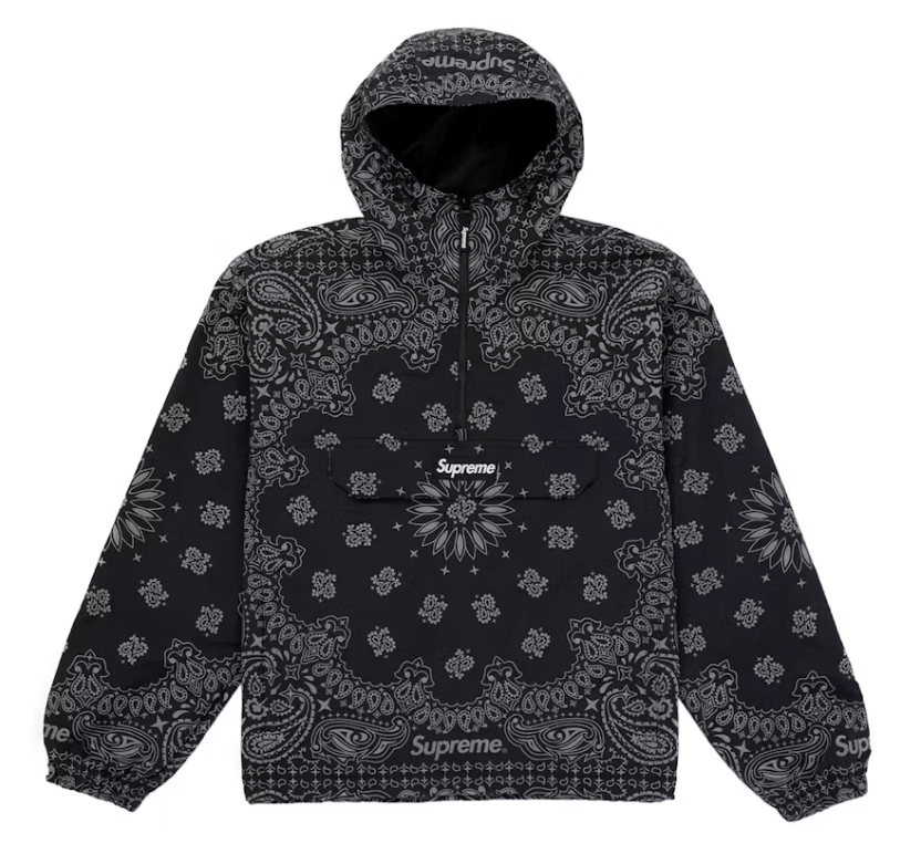 Lacoste × Supreme Supreme x Lacoste Reflective Grid Nylon Anorak
