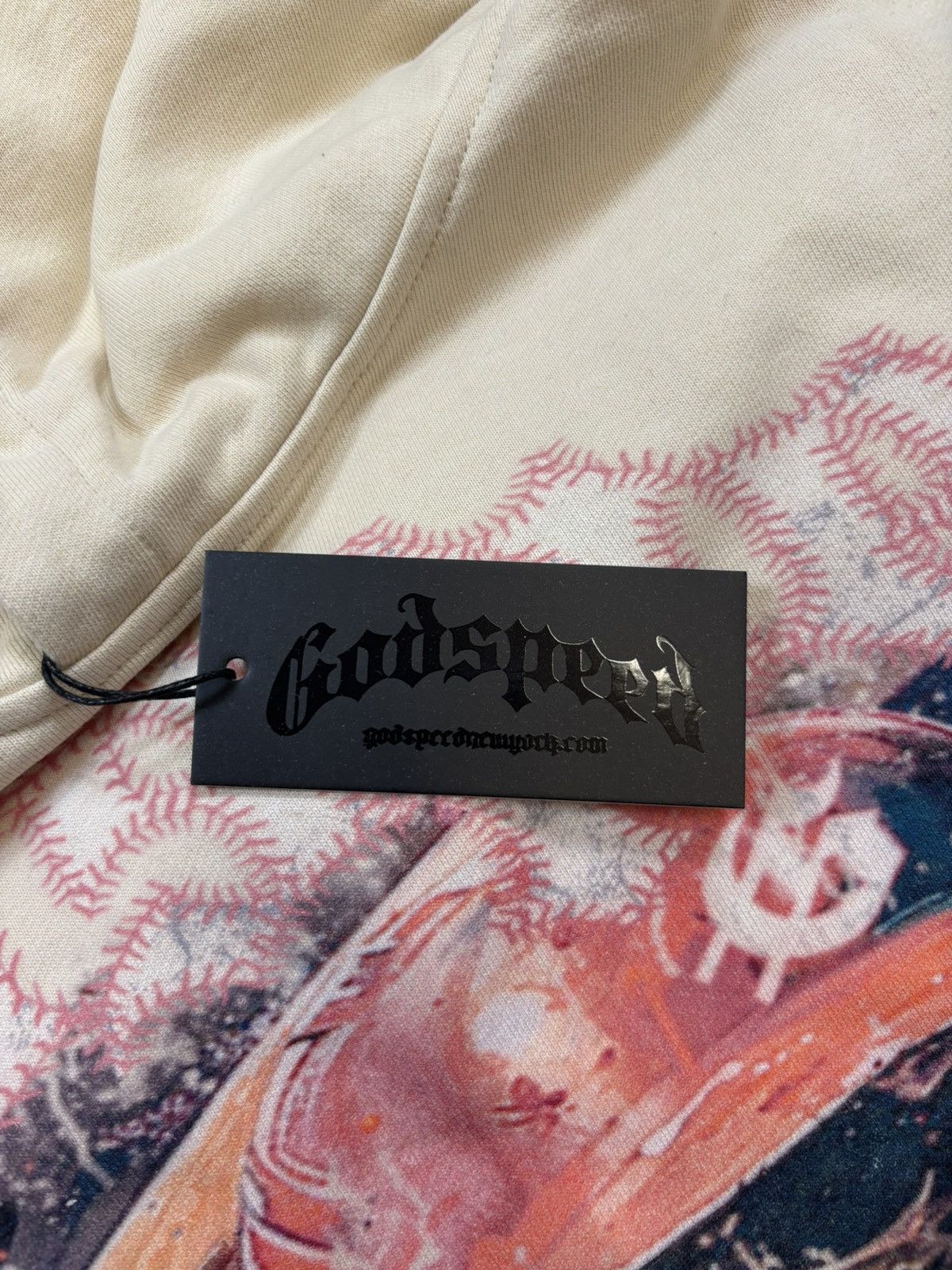 Godspeed Godspeed Grand Slam Hoodie, Bone Size US XXL / EU 58 / 5 - 10 Thumbnail
