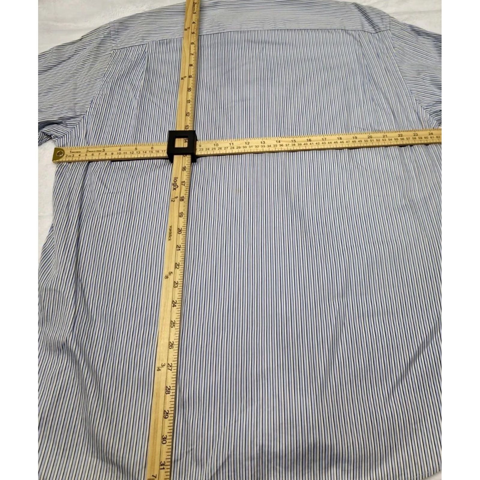 Robert Talbott Robert Talbott Carmel Shirt Men XL Blue Multi-Colored Striped Button-Up Long Sleeve Button-Down Collared Casual Business Size US XL / EU 56 / 4 - 7 Thumbnail