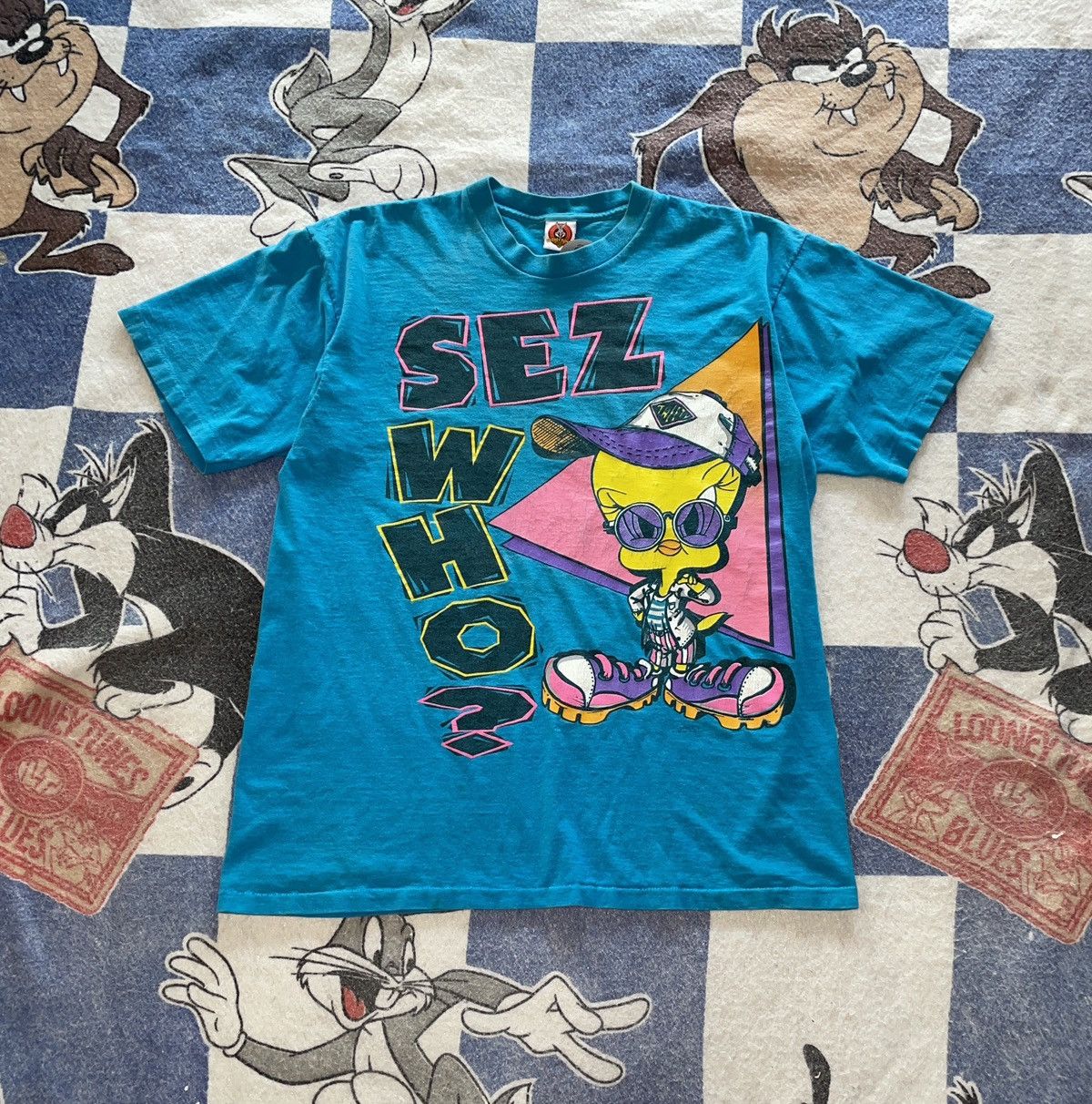 Vintage Vintage tweety looney tunes tee Size US XL / EU 56 / 4 - 1 Thumbnail