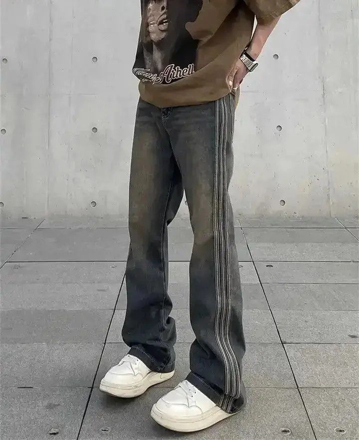 Japanese Brand Y2K Men Slim Flared Jeans Size US 32 / EU 48 - 1 Thumbnail