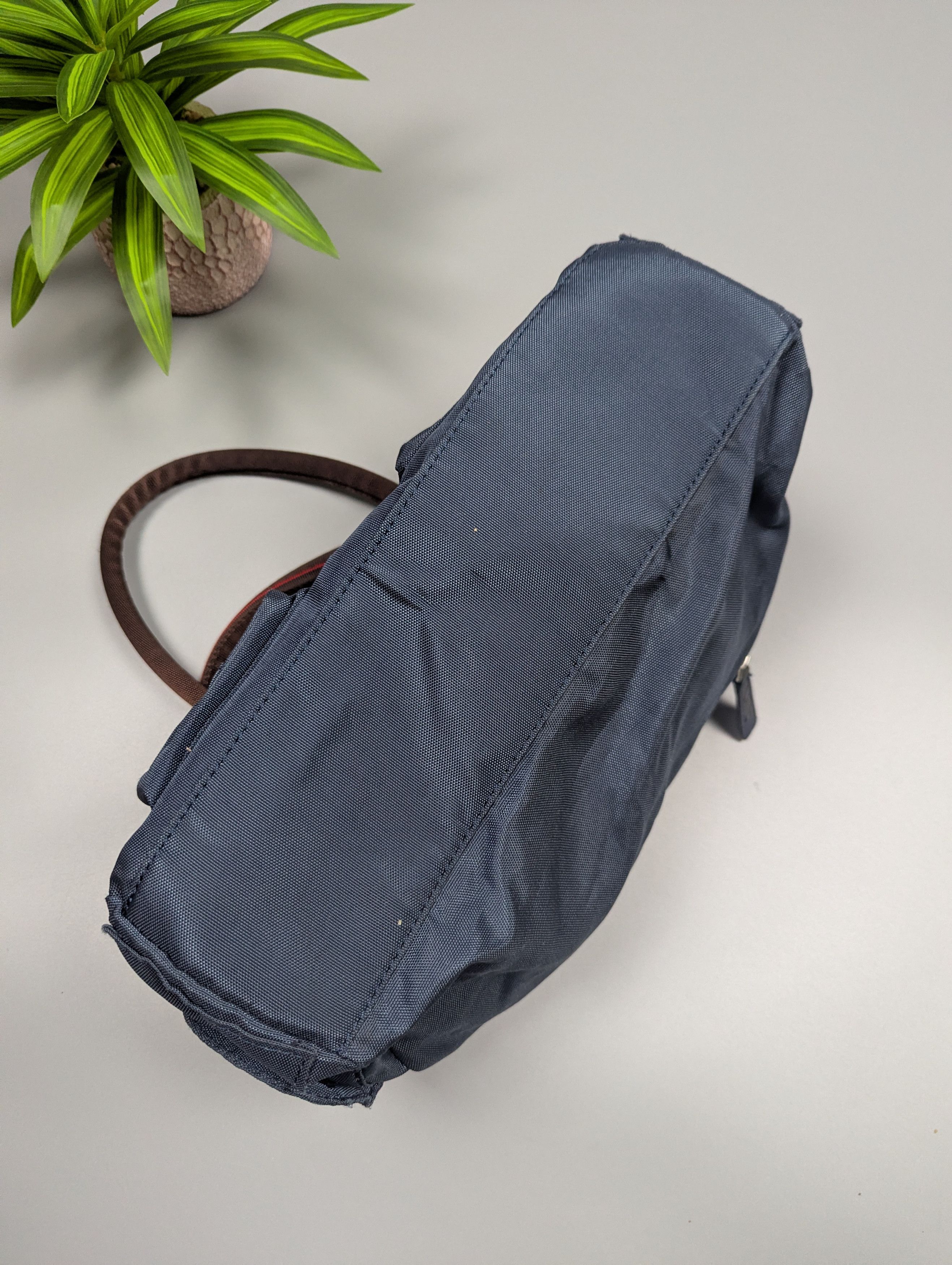 Vintage Vintage Y2K Blue Canvas Multi-Pocket Utility Bag Size ONE SIZE - 8 Thumbnail
