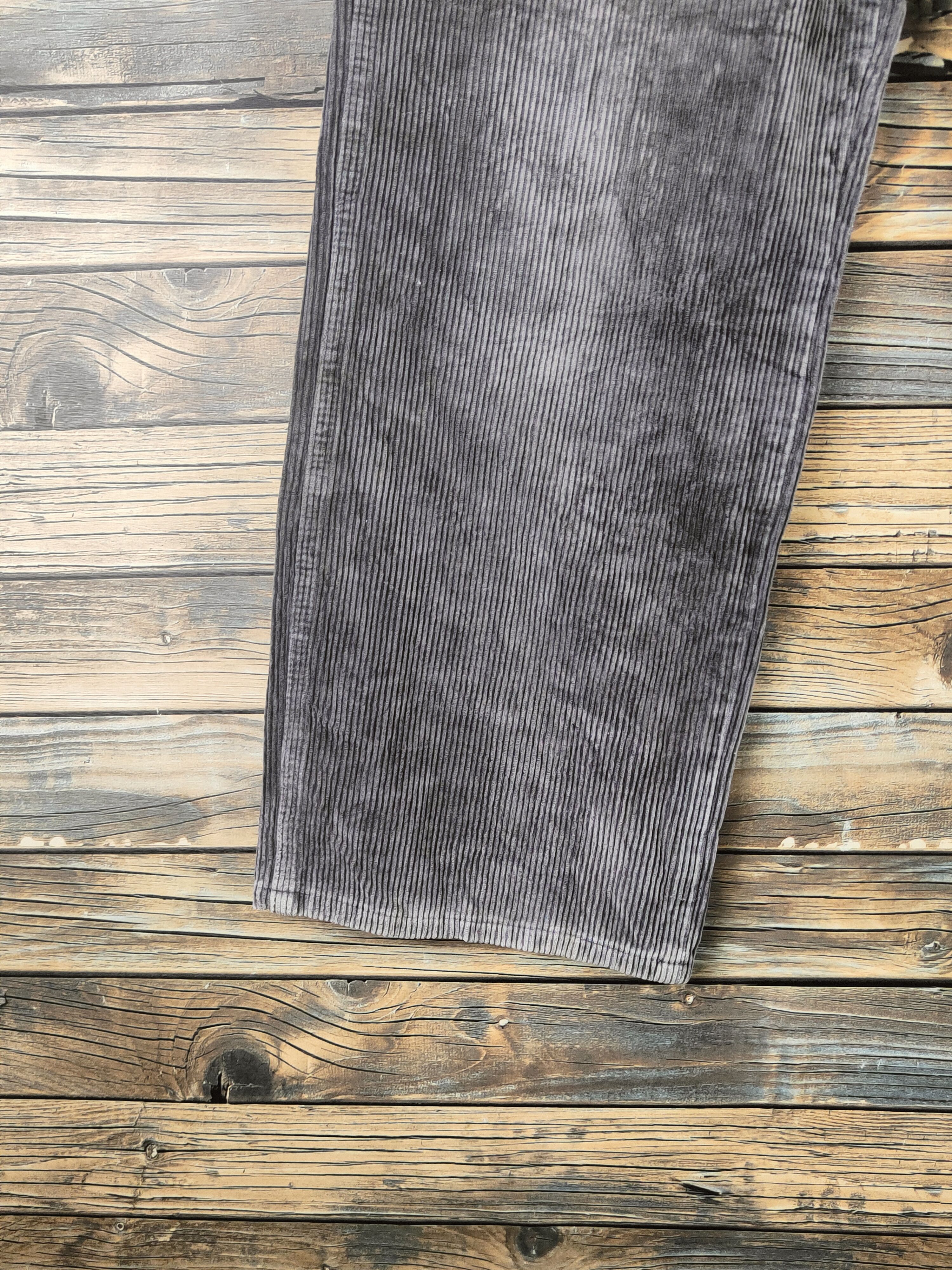 Edwin DL Edwin Dark Gray vintage japan Corduroy Pants #46-865 Size US 32 / EU 48 - 4 Thumbnail