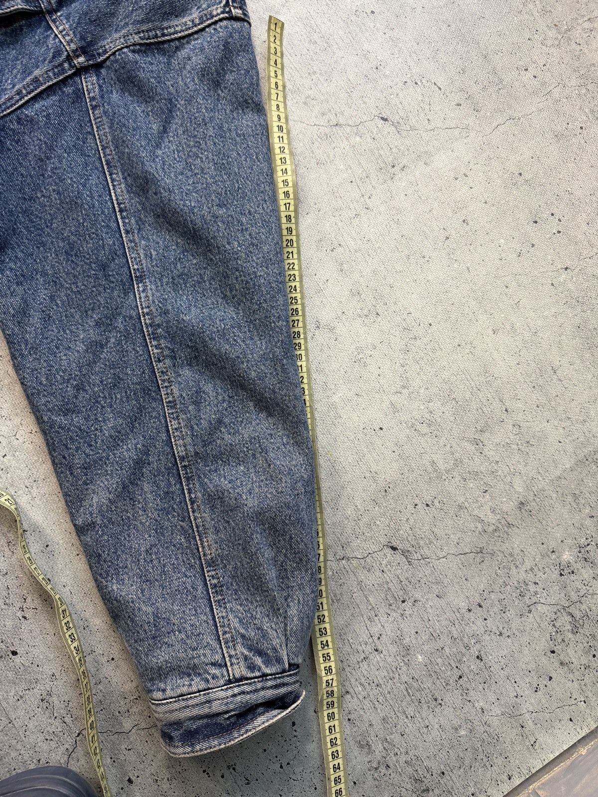 Denim & Co. Vintage 70s Denim Bomber Jacket Size US S / EU 44-46 / 1 - 14 Thumbnail