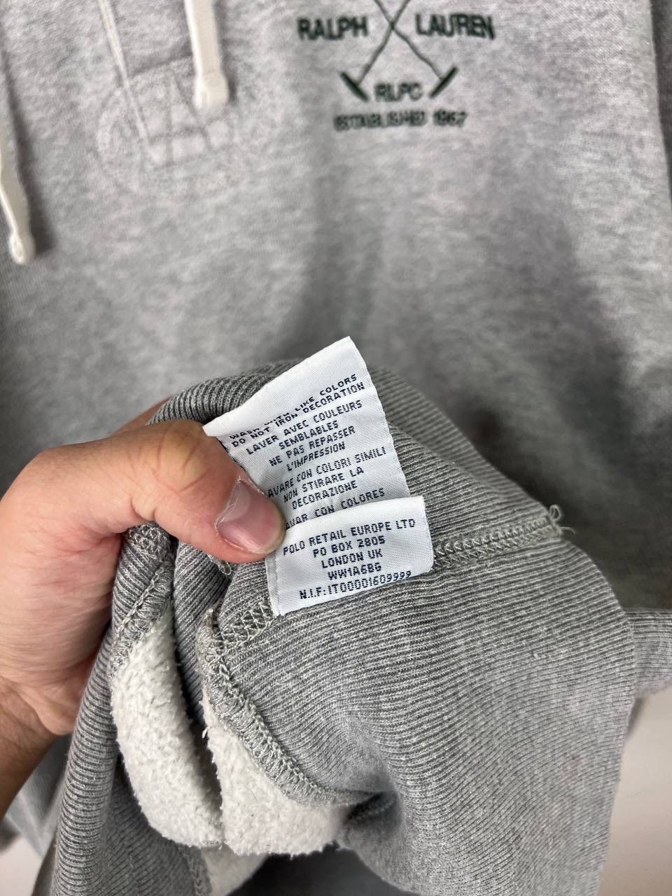 Polo Ralph Lauren Polo Ralph Lauren 3 vintage hoodie size XL Size US XL / EU 56 / 4 - 3 Thumbnail