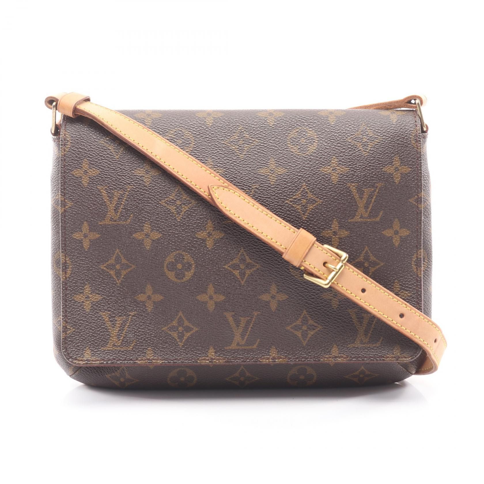 Louis Vuitton Louis Vuitton Louis Vuitton Musette Tango Monogram shoulder bag Textile Shoulder Bag M51257 DUTY FREE for USA Size ONE SIZE - 1 Thumbnail