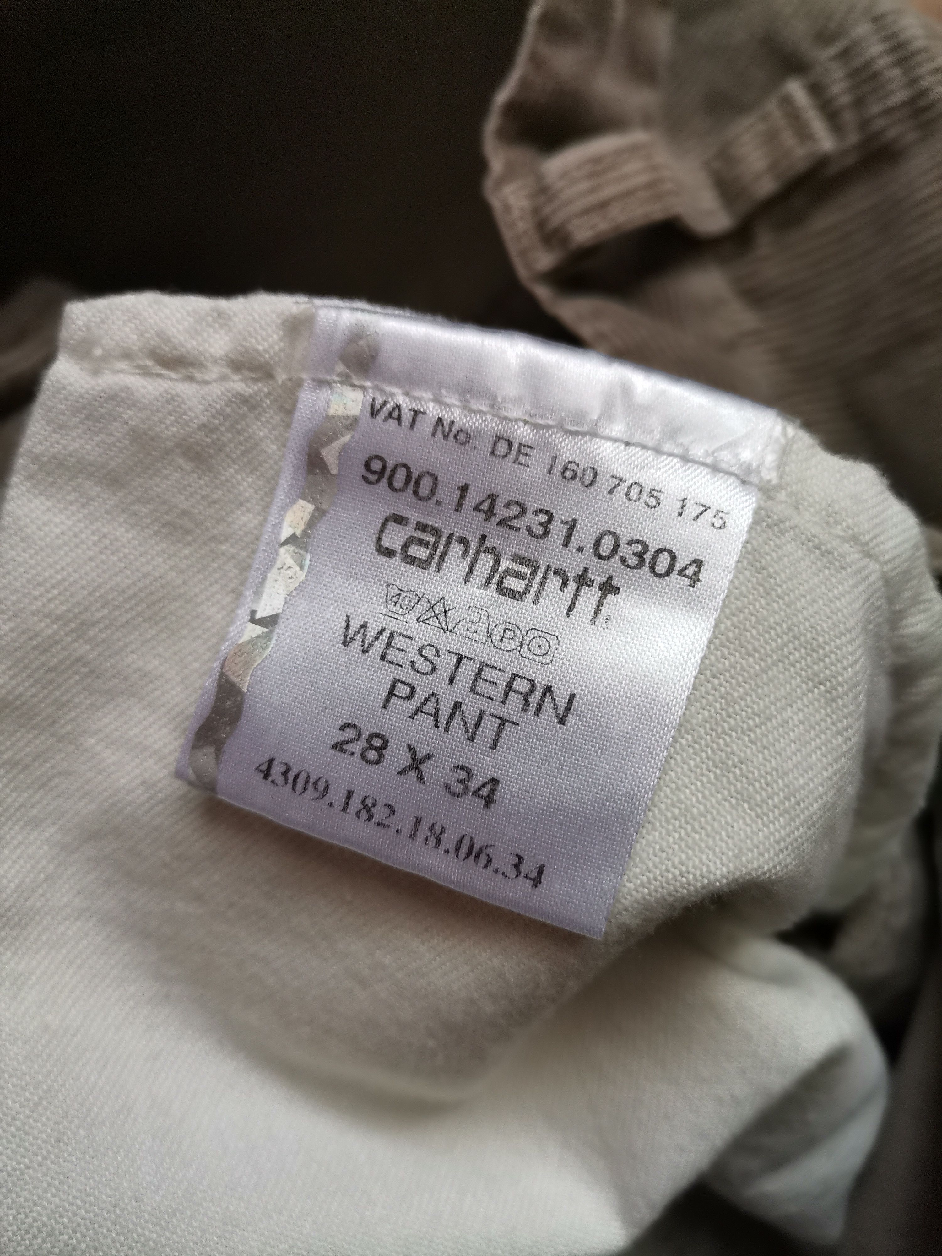 Carhartt × Carhartt Wip Carhartt Western Corduroy Jeans Size US 30 / EU 46 - 5 Thumbnail