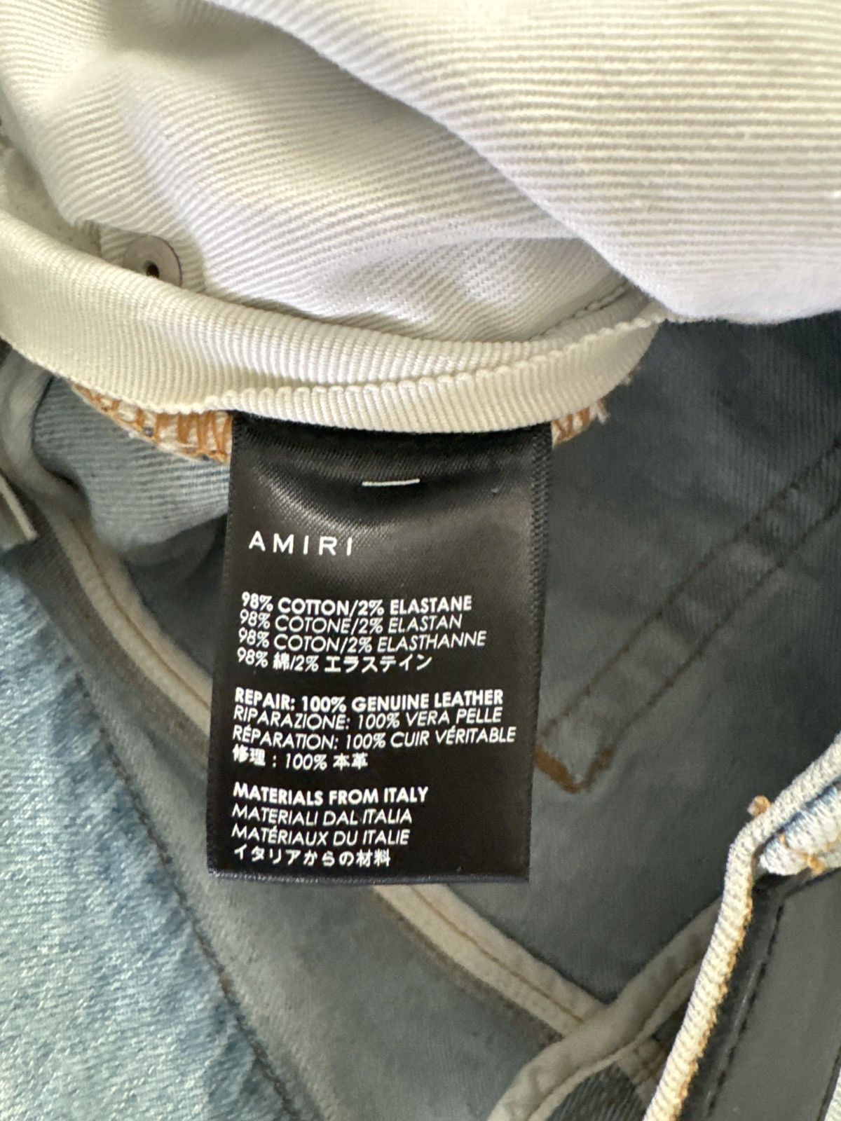 Amiri AMiri patch Jeans Size US 31 - 5 Thumbnail