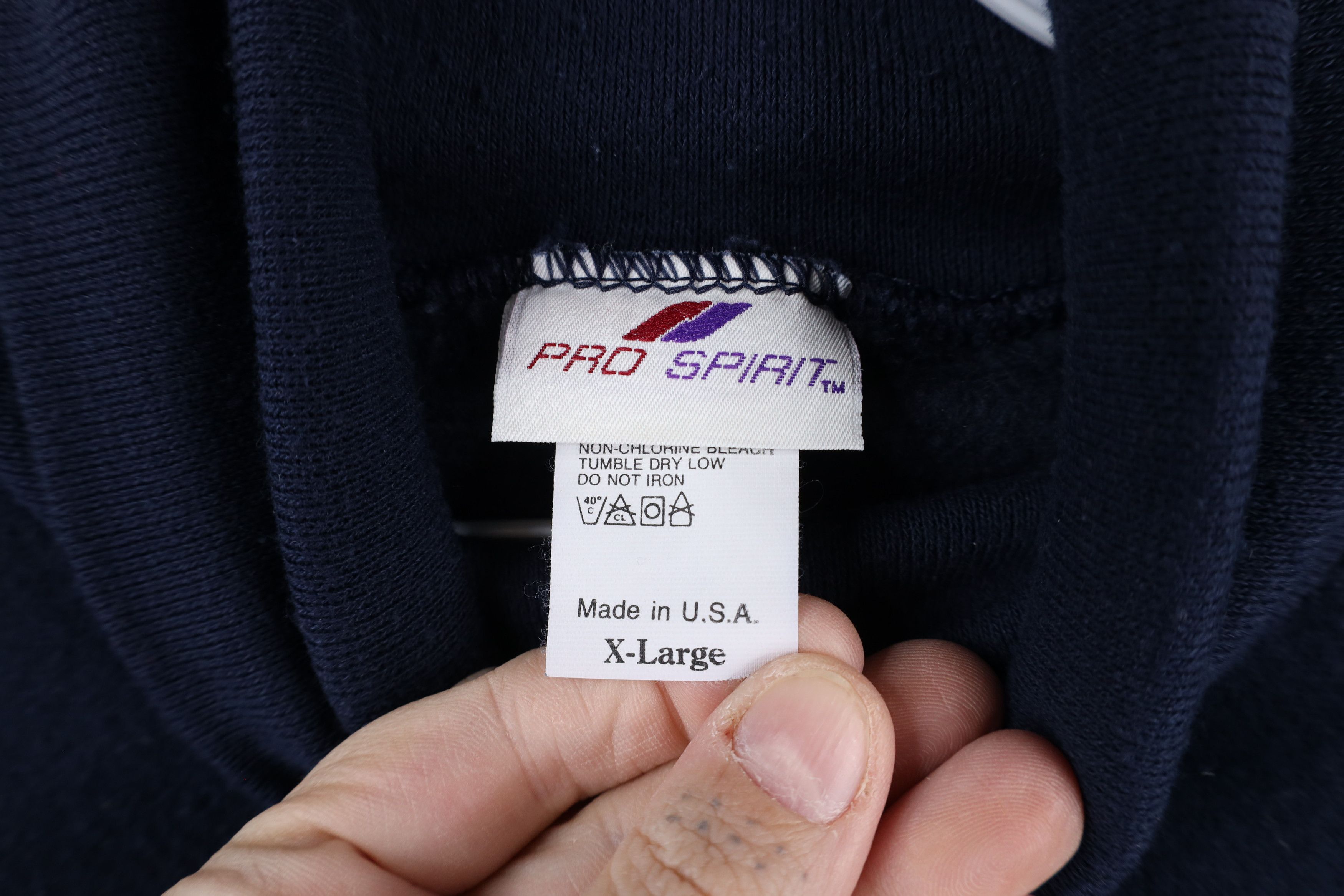 Vintage Vintage 90s Streetwear Tunic Turtleneck Sweatshirt USA Size XL / US 12-14 / IT 48-50 - 4 Thumbnail