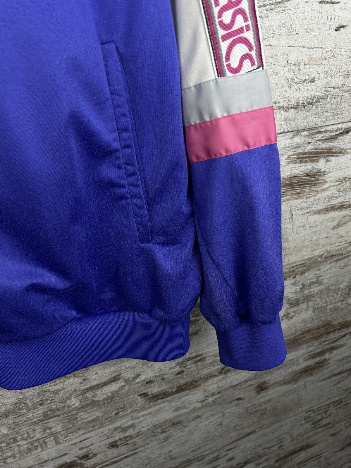 Asics × Vintage Mens Vintage Asics Olympic stripes y2k rare streetwear OG Size US L / EU 52-54 / 3 - 9 Thumbnail