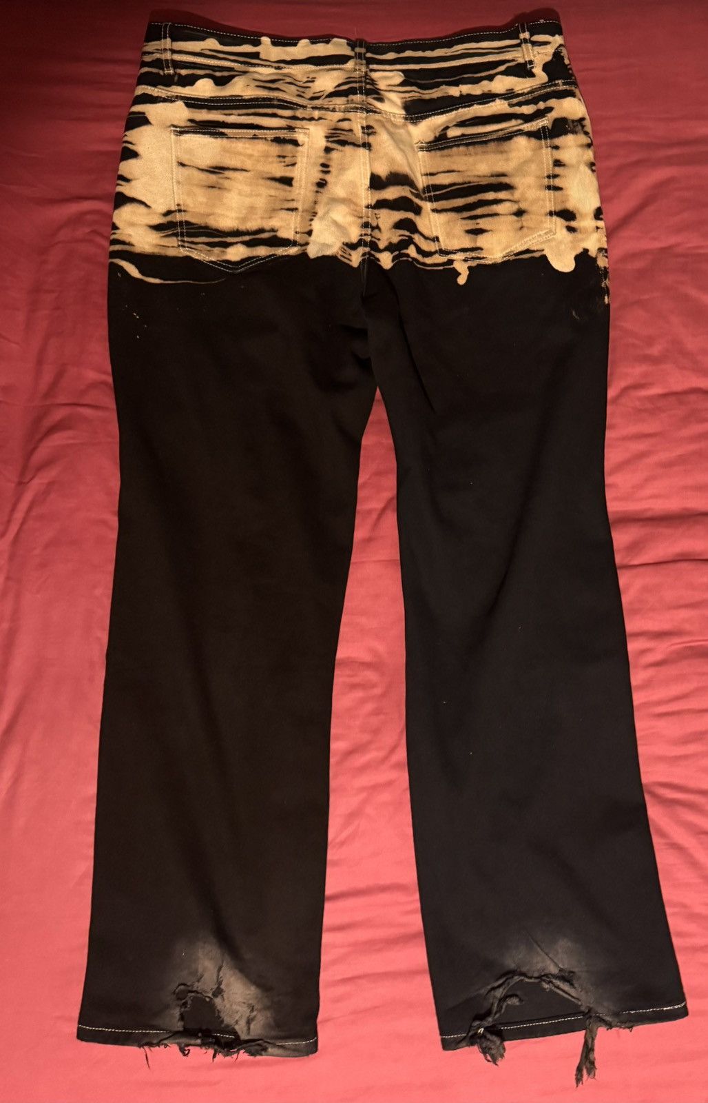 Other Custom Bleached Baggy jeans Size US 38 / EU 54 - 3 Thumbnail