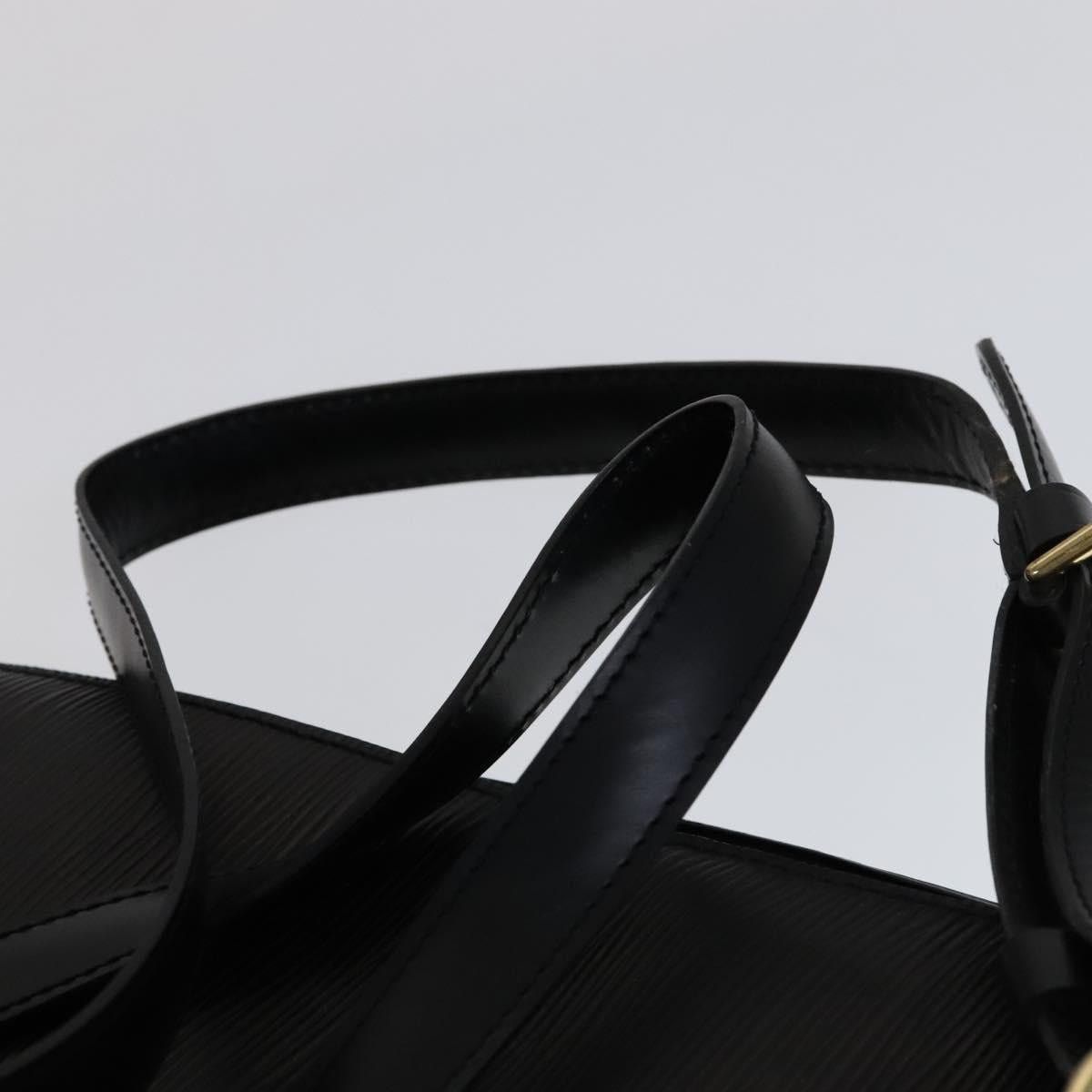 LOUIS VUITTON Epi Coblanc Shoulder Bag Black M52292
