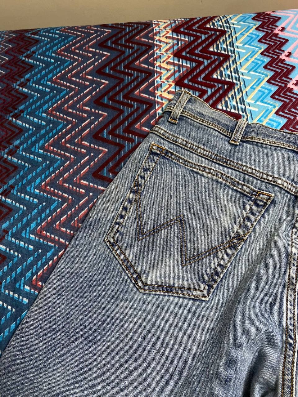 Vintage × Wrangler Crazy baggy Y2K wrangler faded distressed carpenter pants Size US 34 / EU 50 - 6 Thumbnail